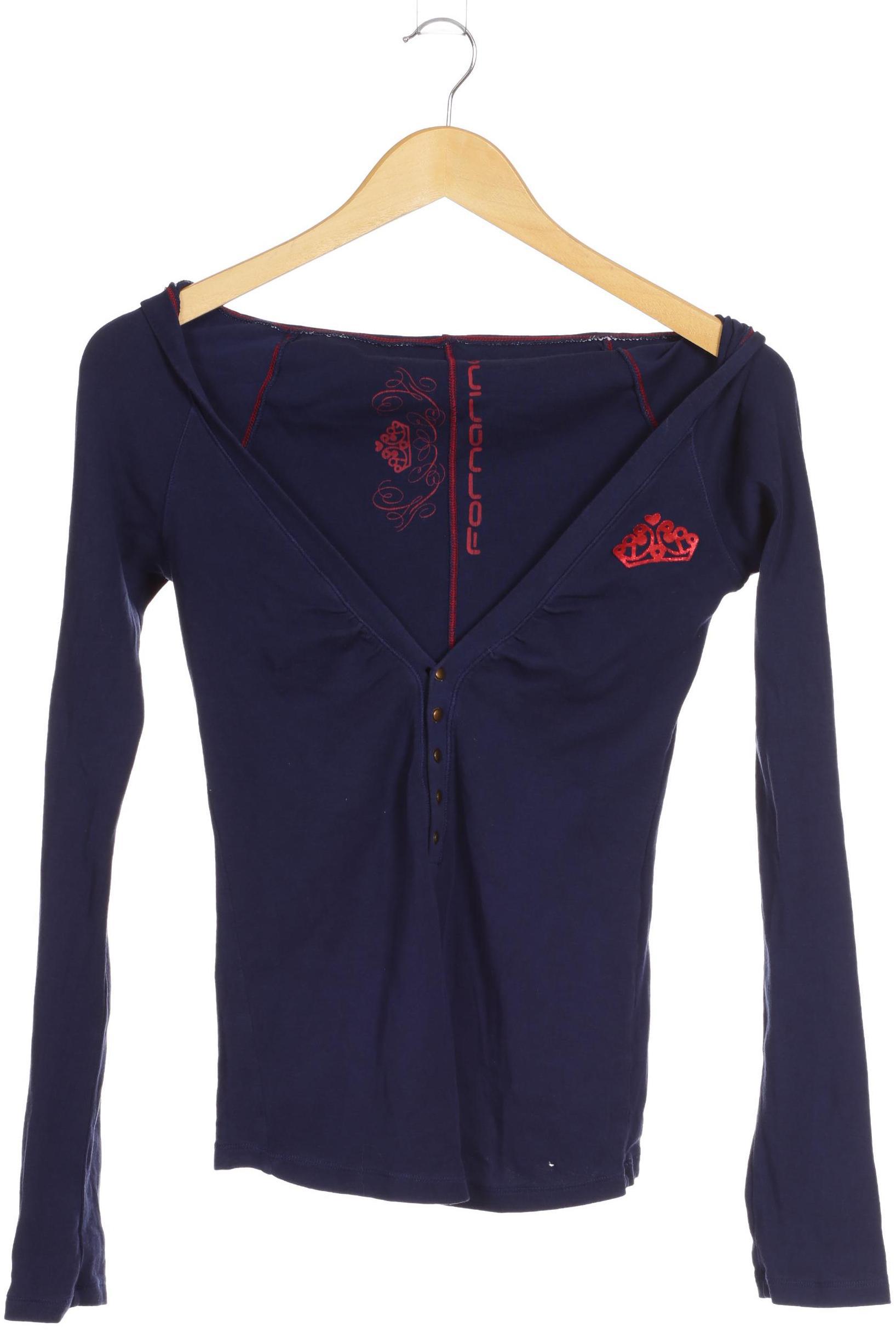 

Fornarina Damen Langarmshirt, blau, Gr.