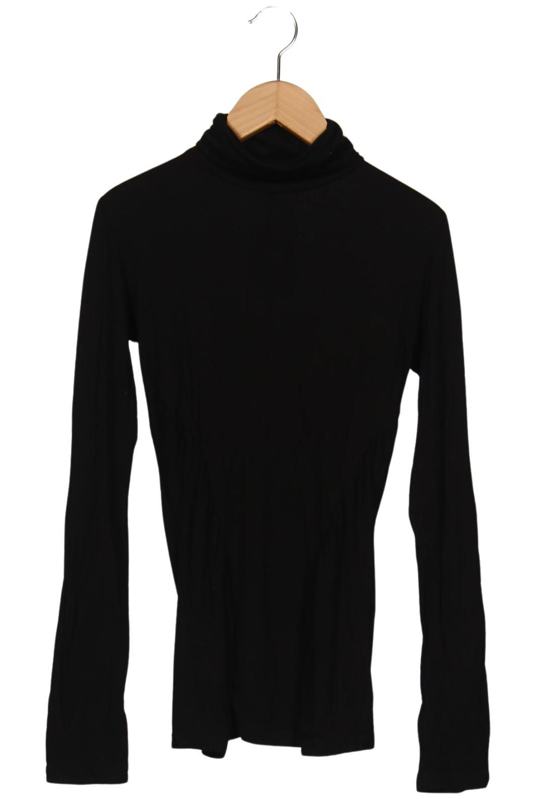 

Fornarina Damen Langarmshirt, schwarz, Gr. 42