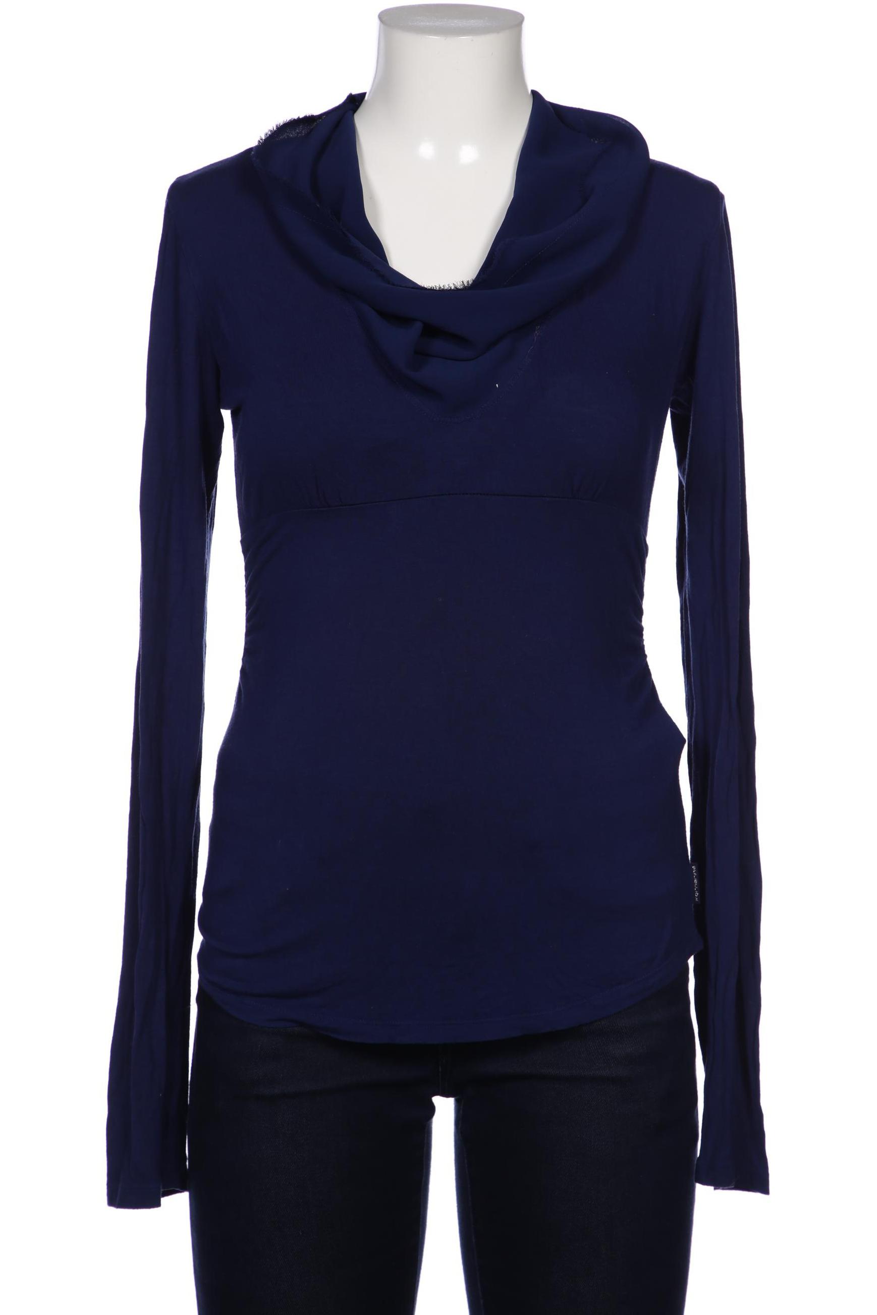 

Fornarina Damen Langarmshirt, marineblau, Gr. 42