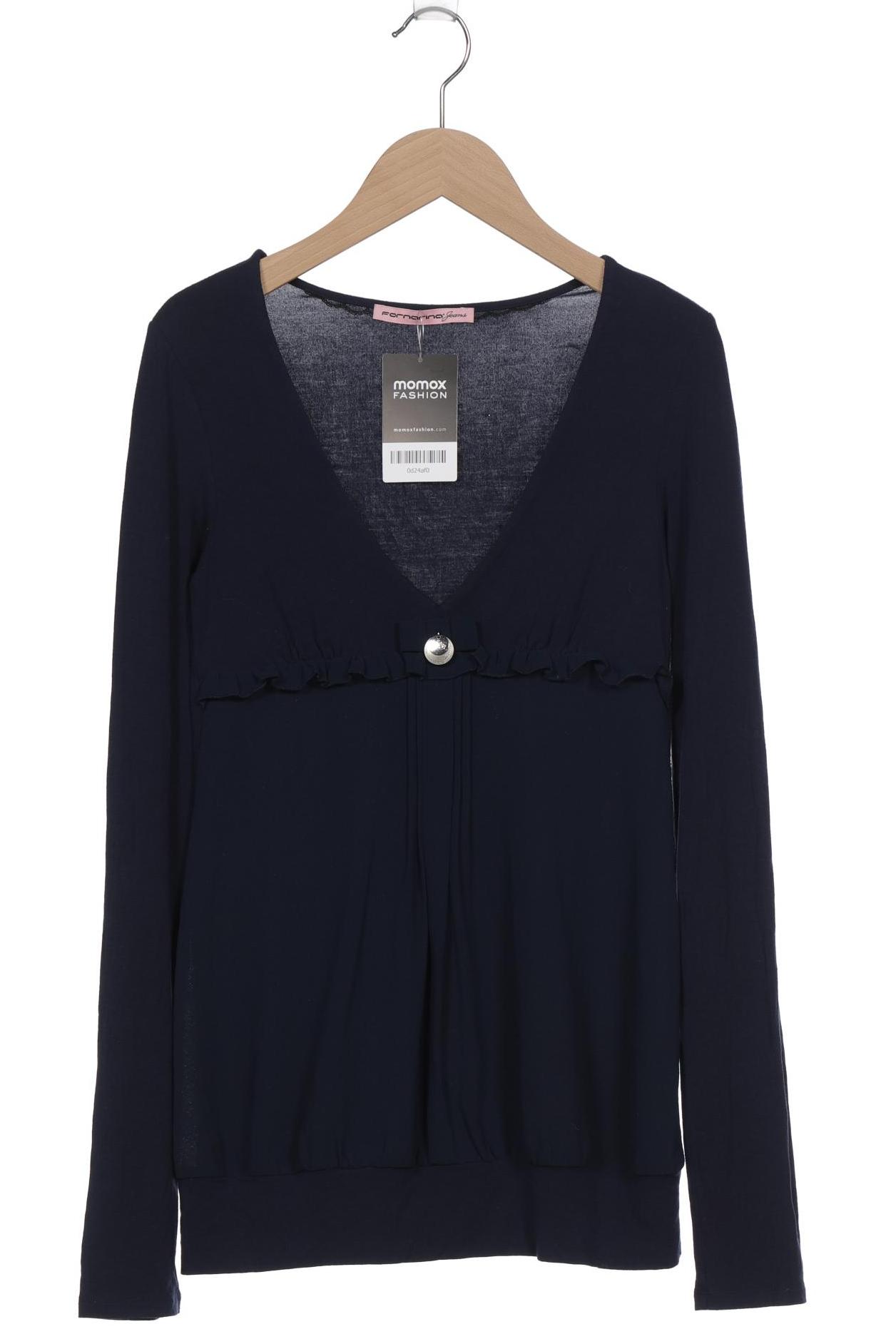 

Fornarina Damen Langarmshirt, blau