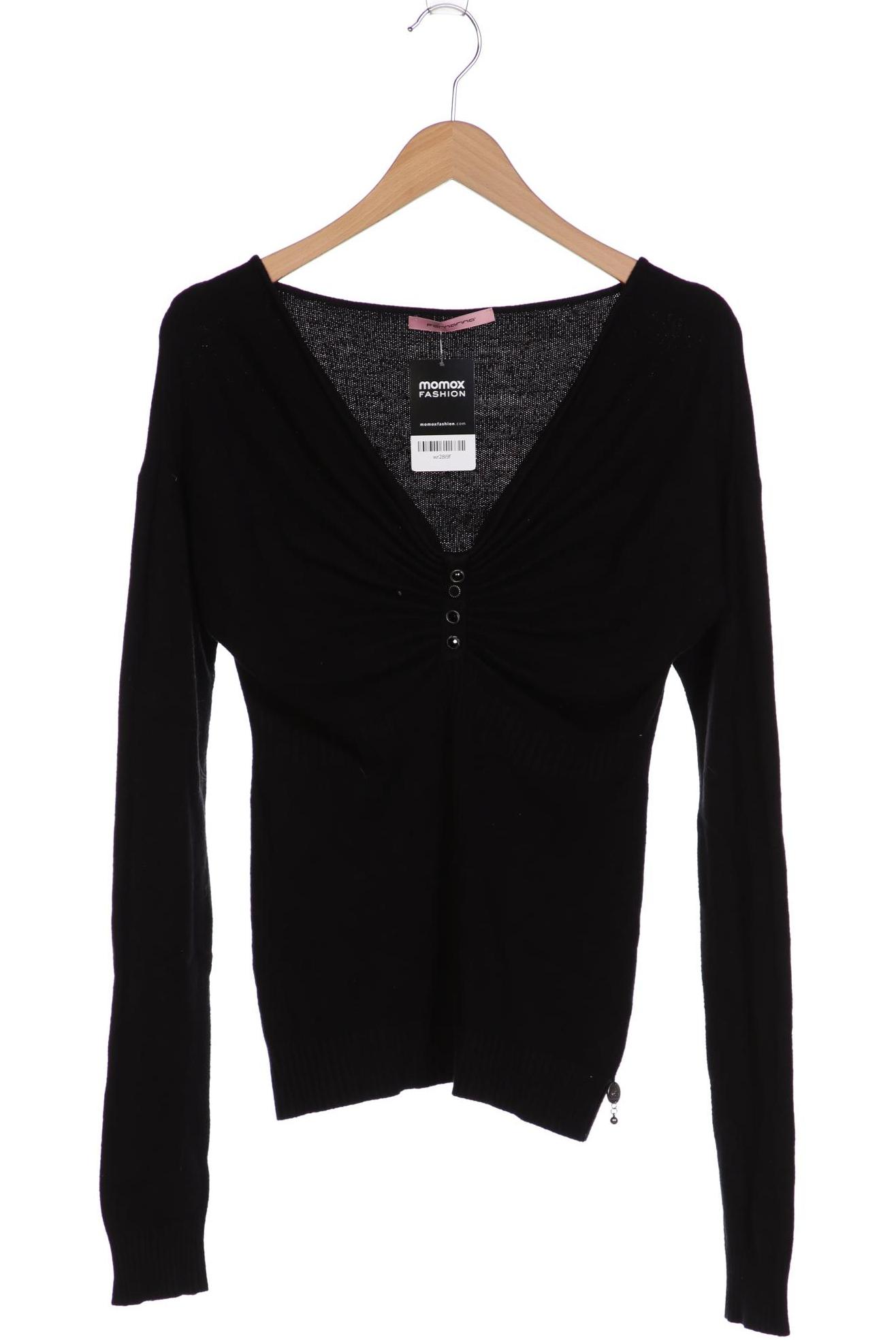 

Fornarina Damen Pullover, schwarz, Gr. 42