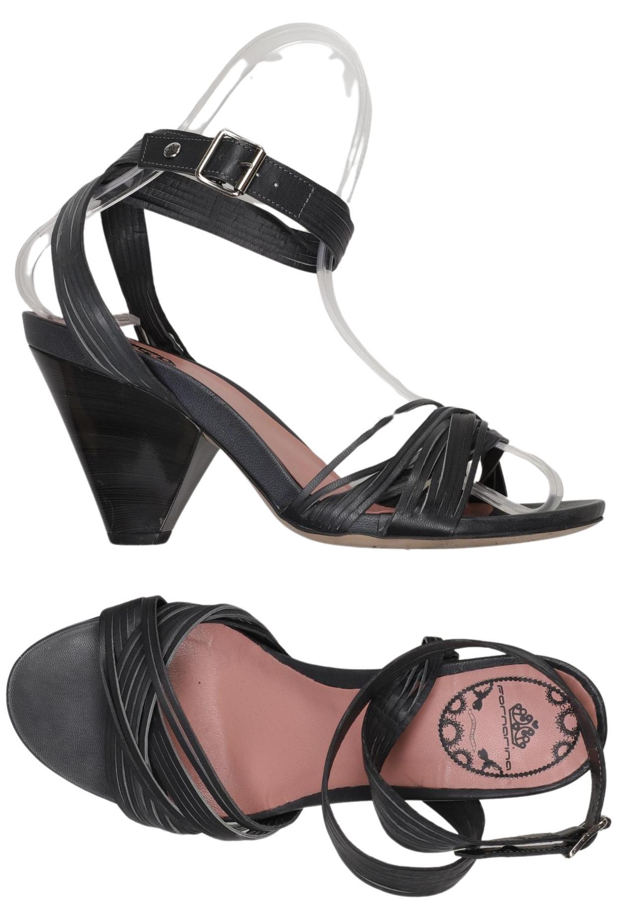 

Fornarina Damen Sandale, marineblau, Gr. 41