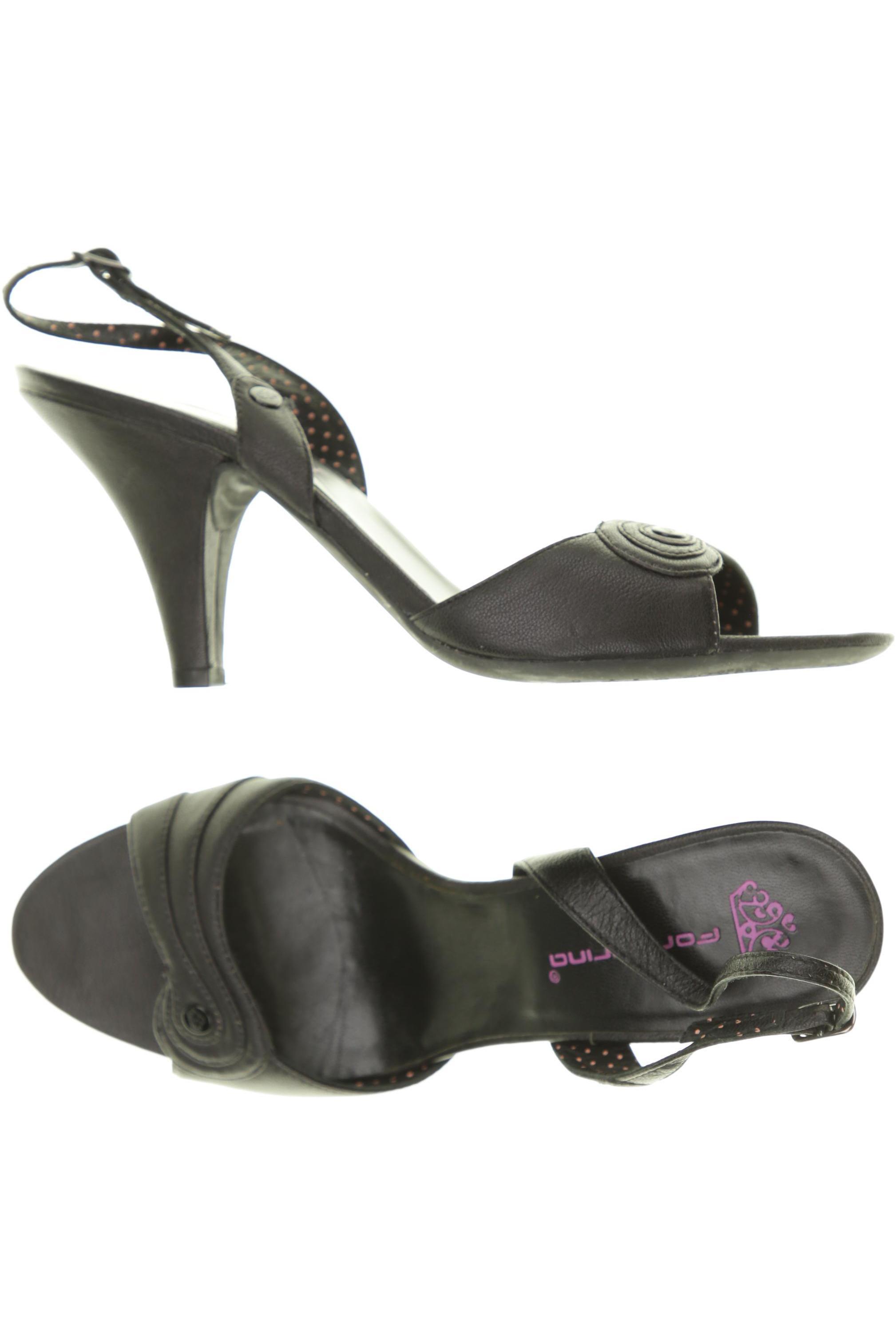 

Fornarina Damen Sandale, schwarz, Gr. 40