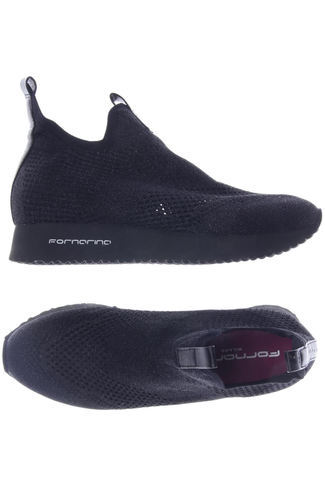 

Fornarina Damen Sneakers, schwarz, Gr. 38