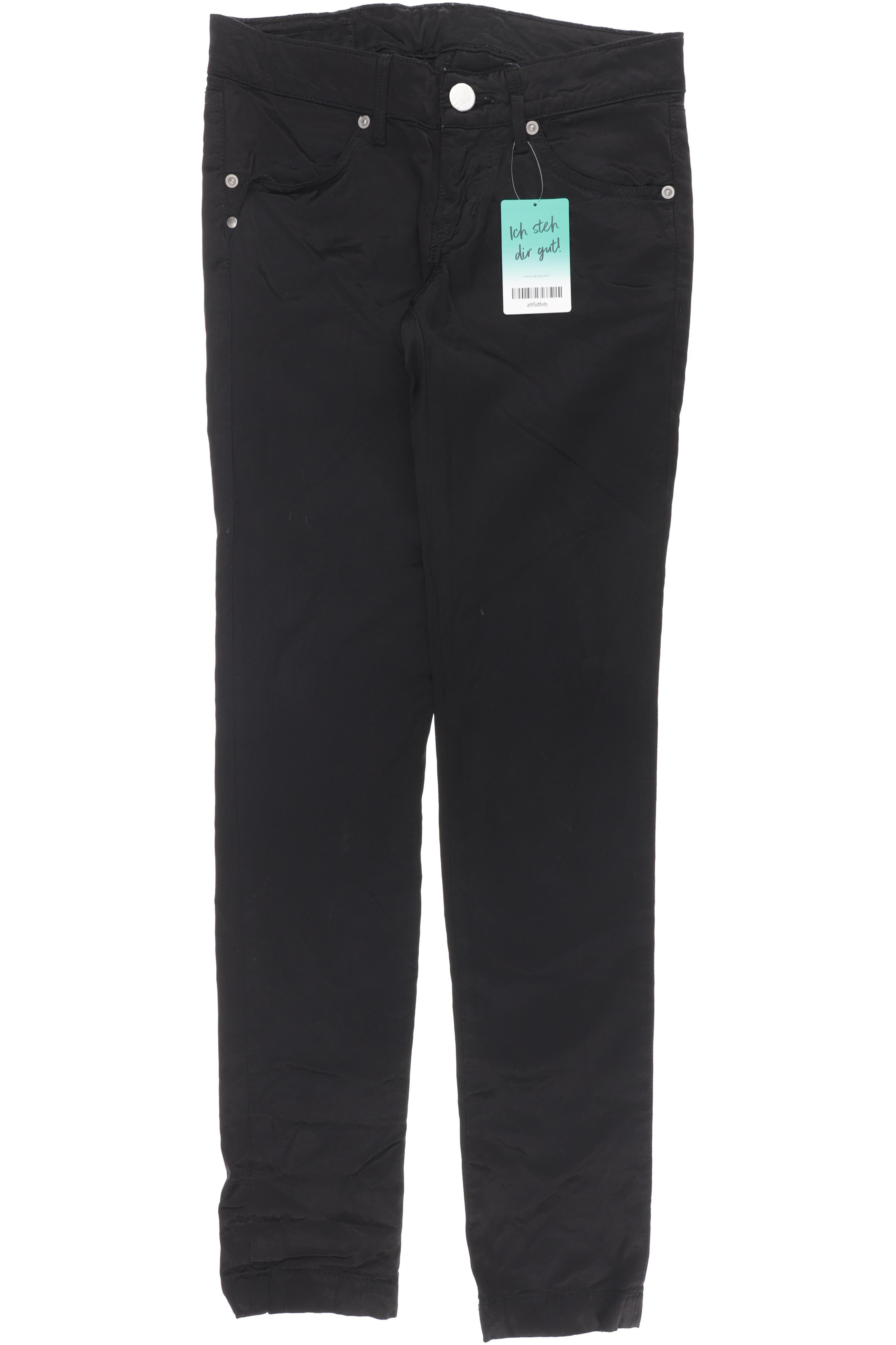 

Fornarina Damen Stoffhose, schwarz, Gr. 25