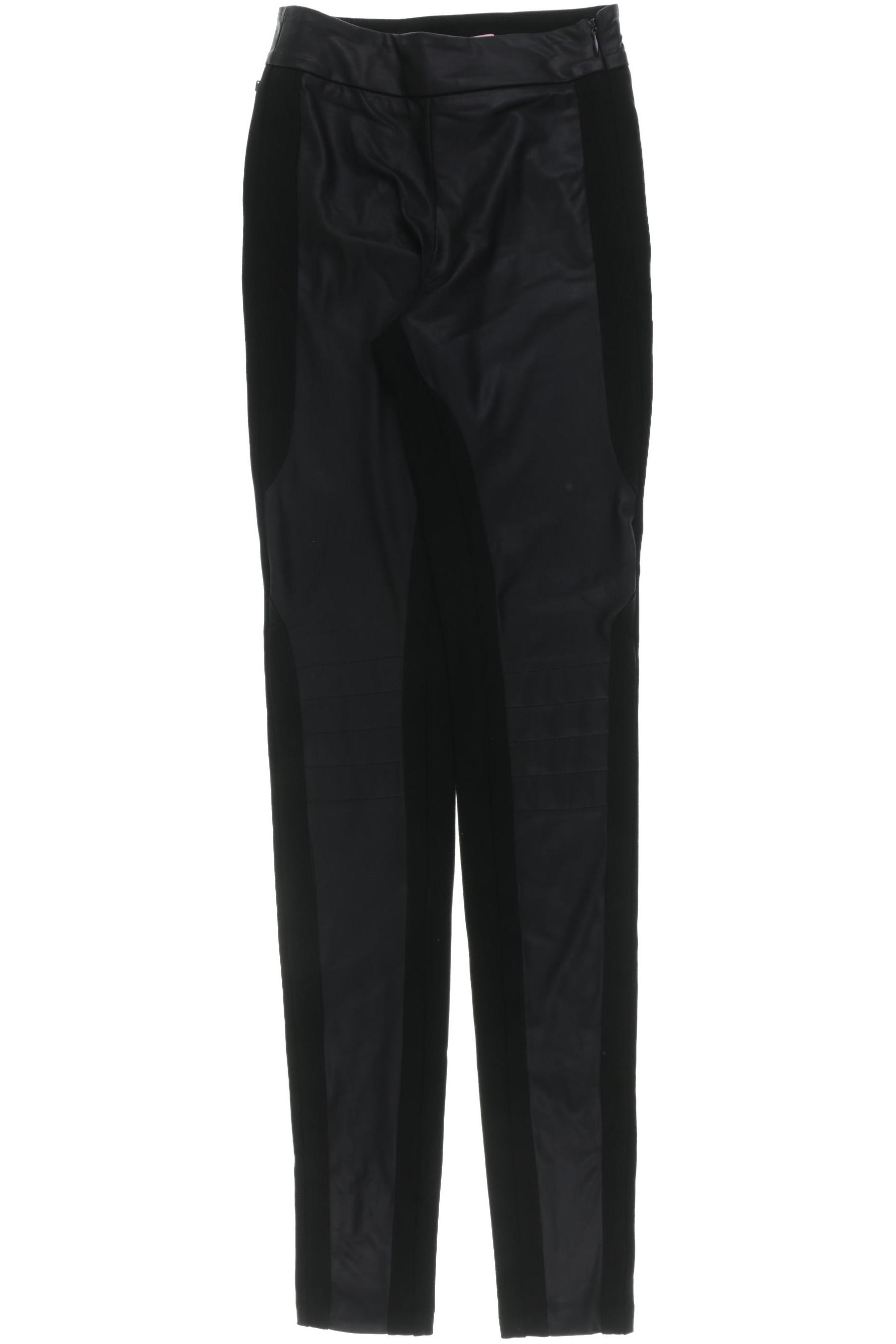 

Fornarina Damen Stoffhose, schwarz, Gr. 24