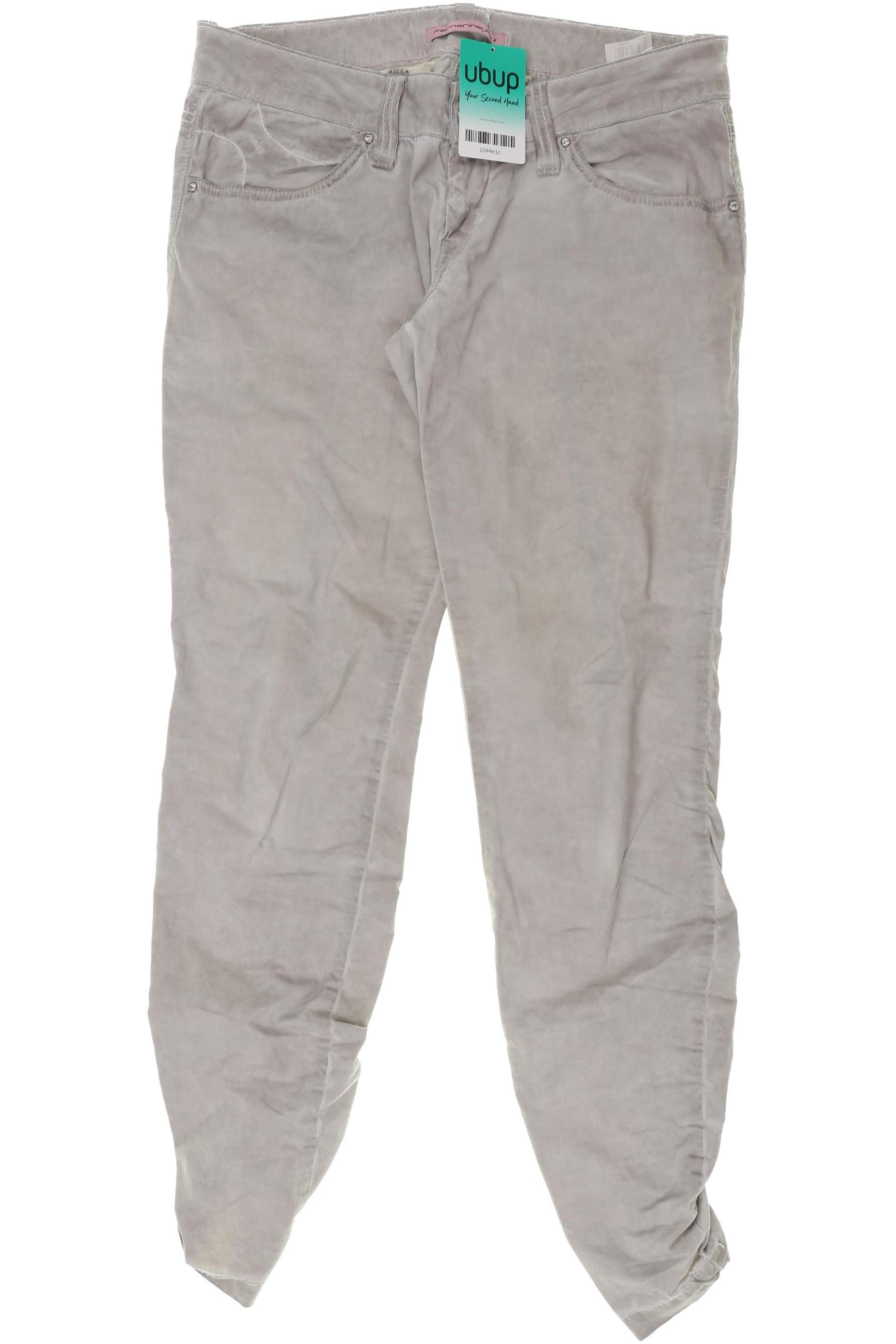 

Fornarina Damen Stoffhose, grau, Gr. 29