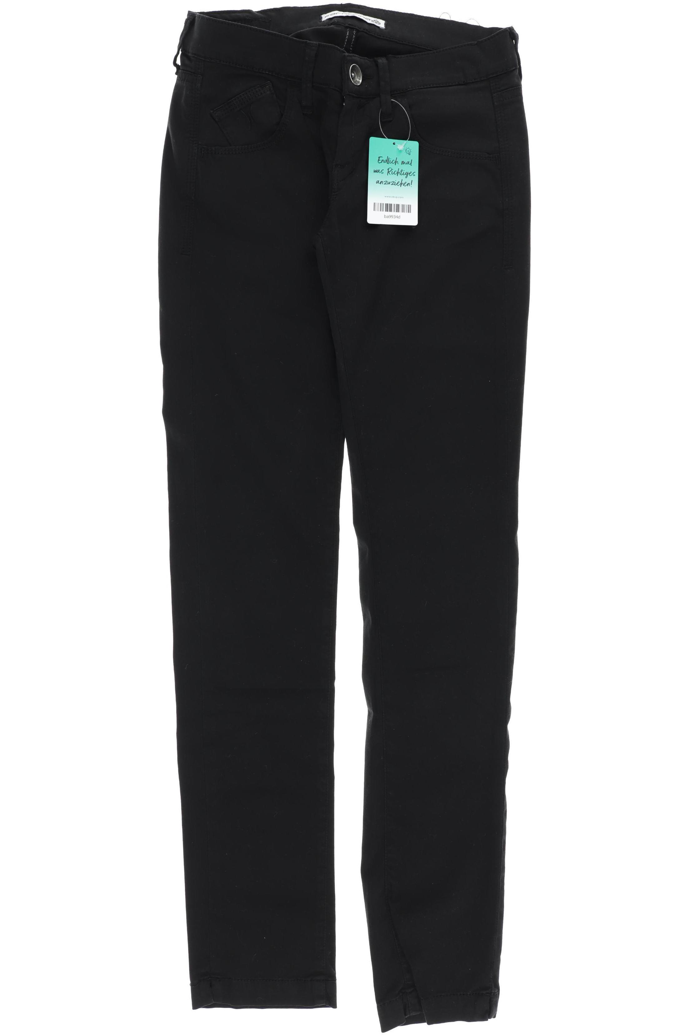 

Fornarina Damen Stoffhose, schwarz, Gr. 26