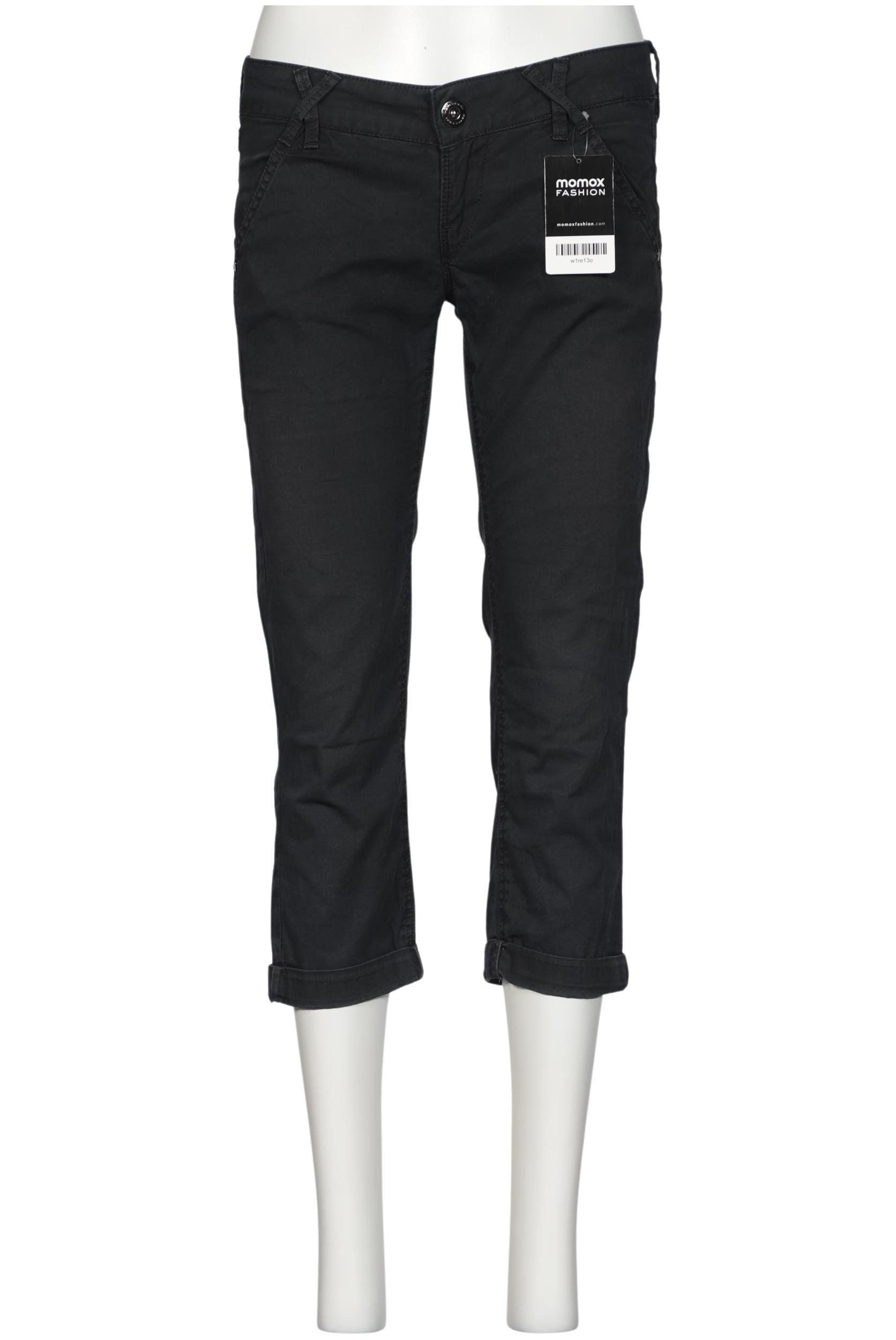 

Fornarina Damen Stoffhose, schwarz, Gr. 29