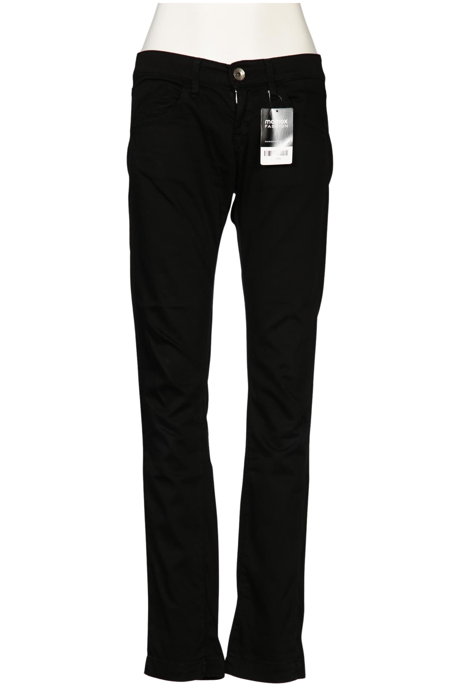 

Fornarina Damen Stoffhose, schwarz, Gr. 28