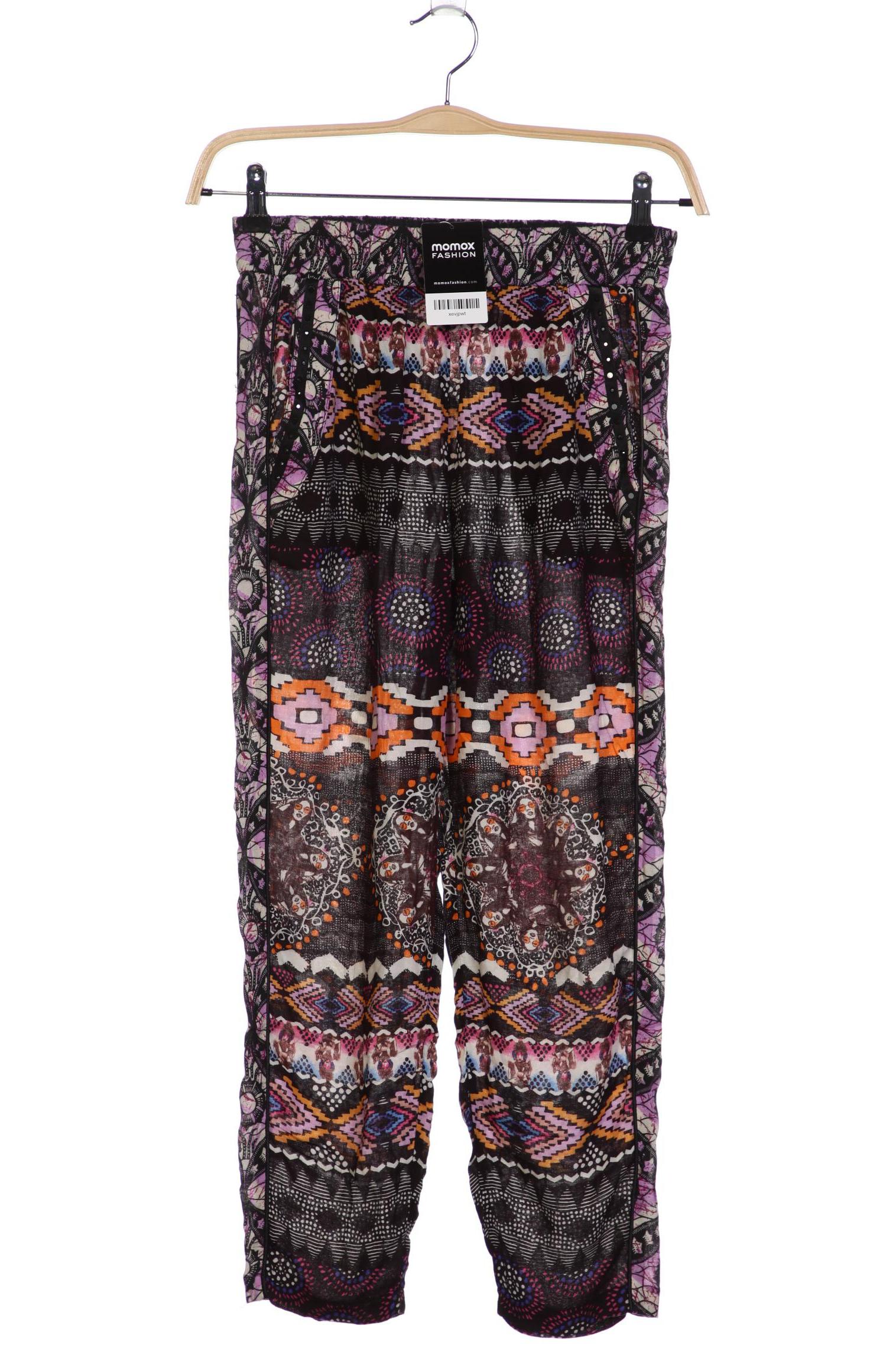

Fornarina Damen Stoffhose, schwarz, Gr. 27