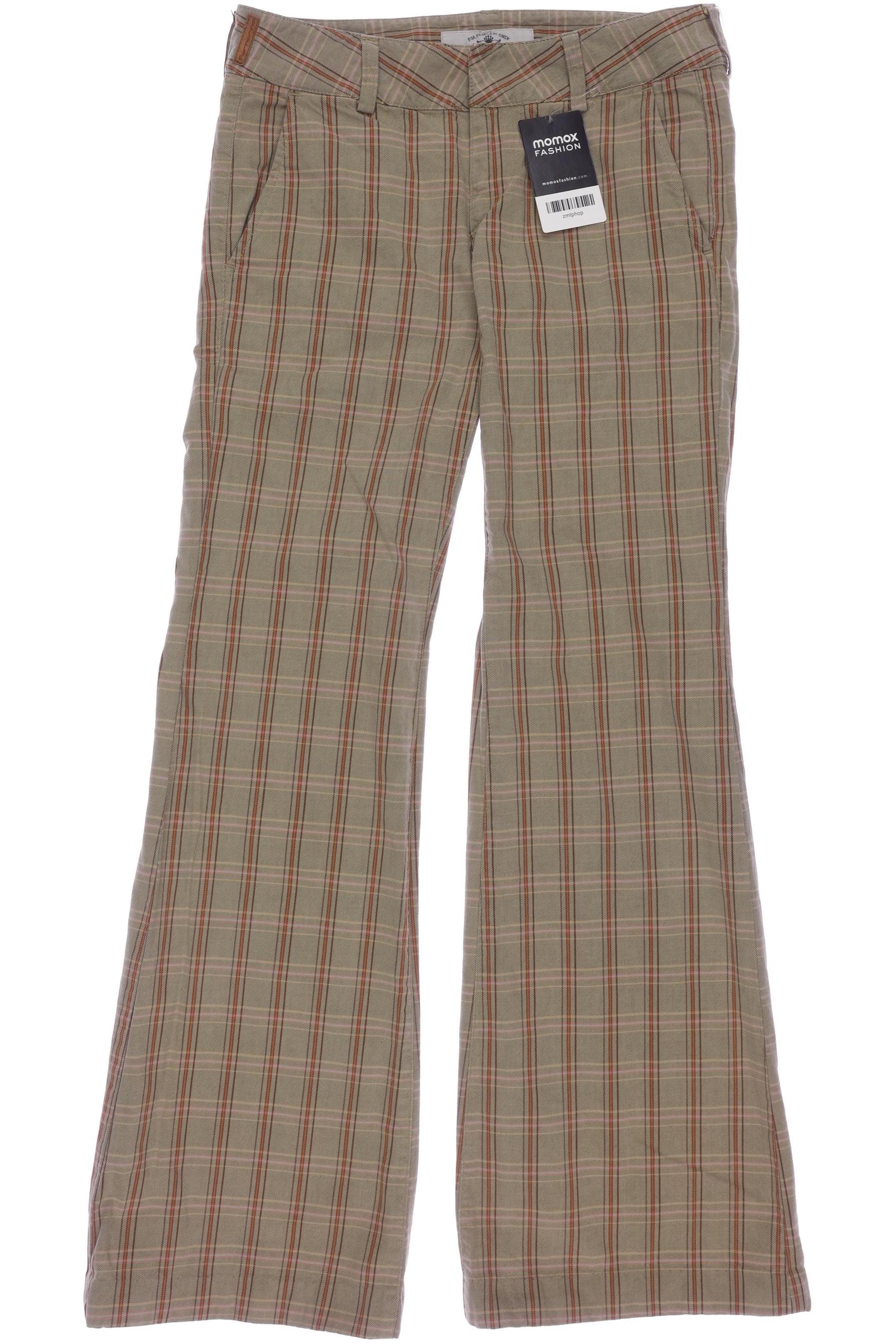 

Fornarina Damen Stoffhose, hellgrün, Gr. 26
