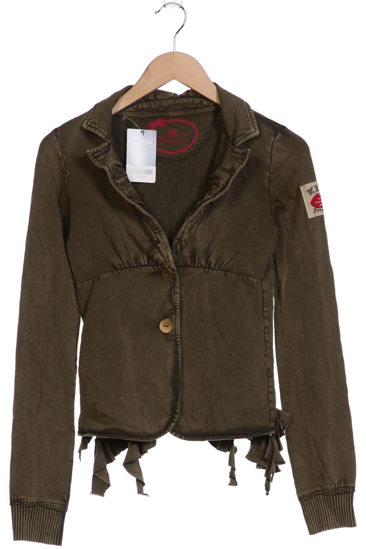 

Fornarina Damen Strickjacke, grün, Gr. 34