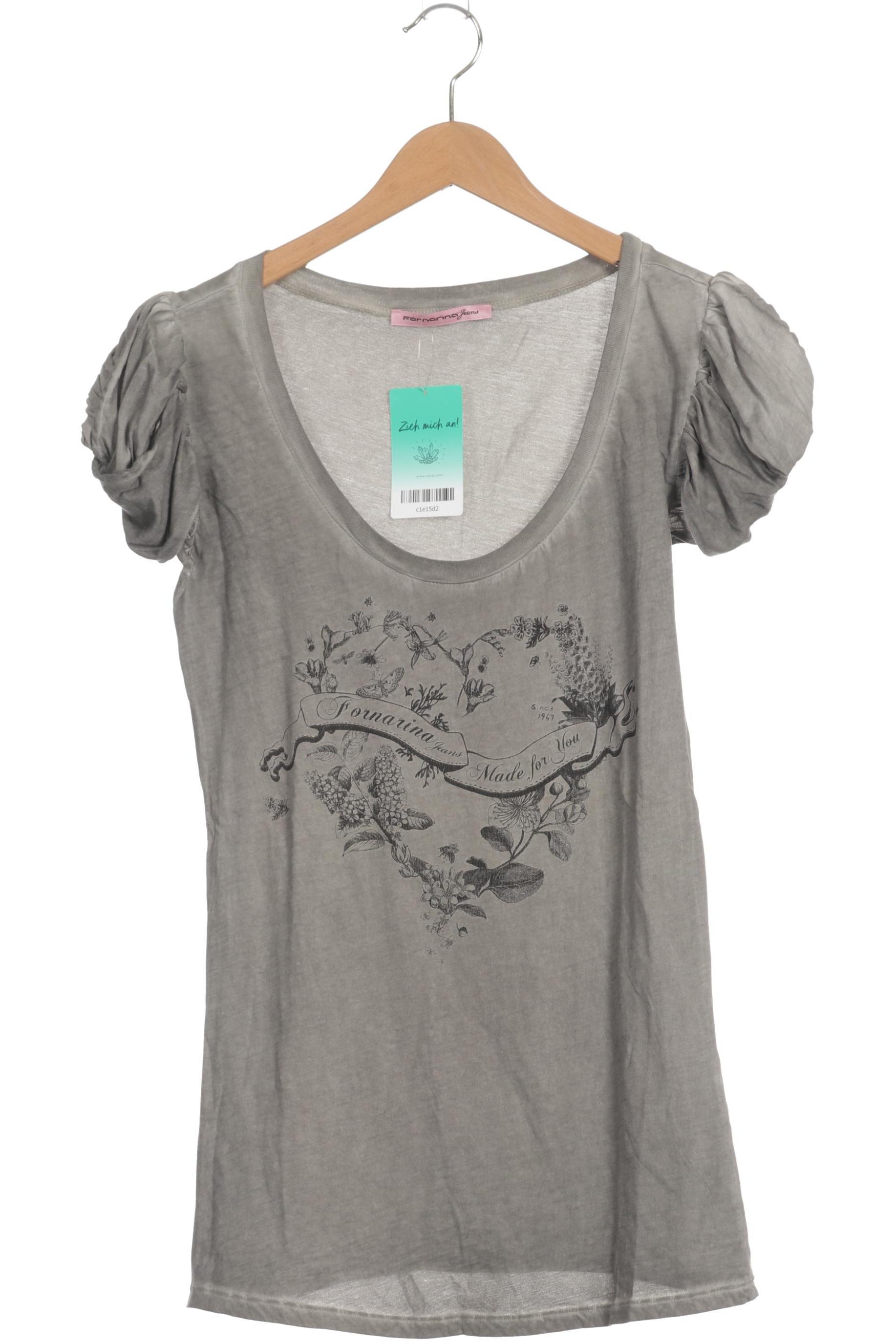 

Fornarina Damen T-Shirt, grau, Gr. 34