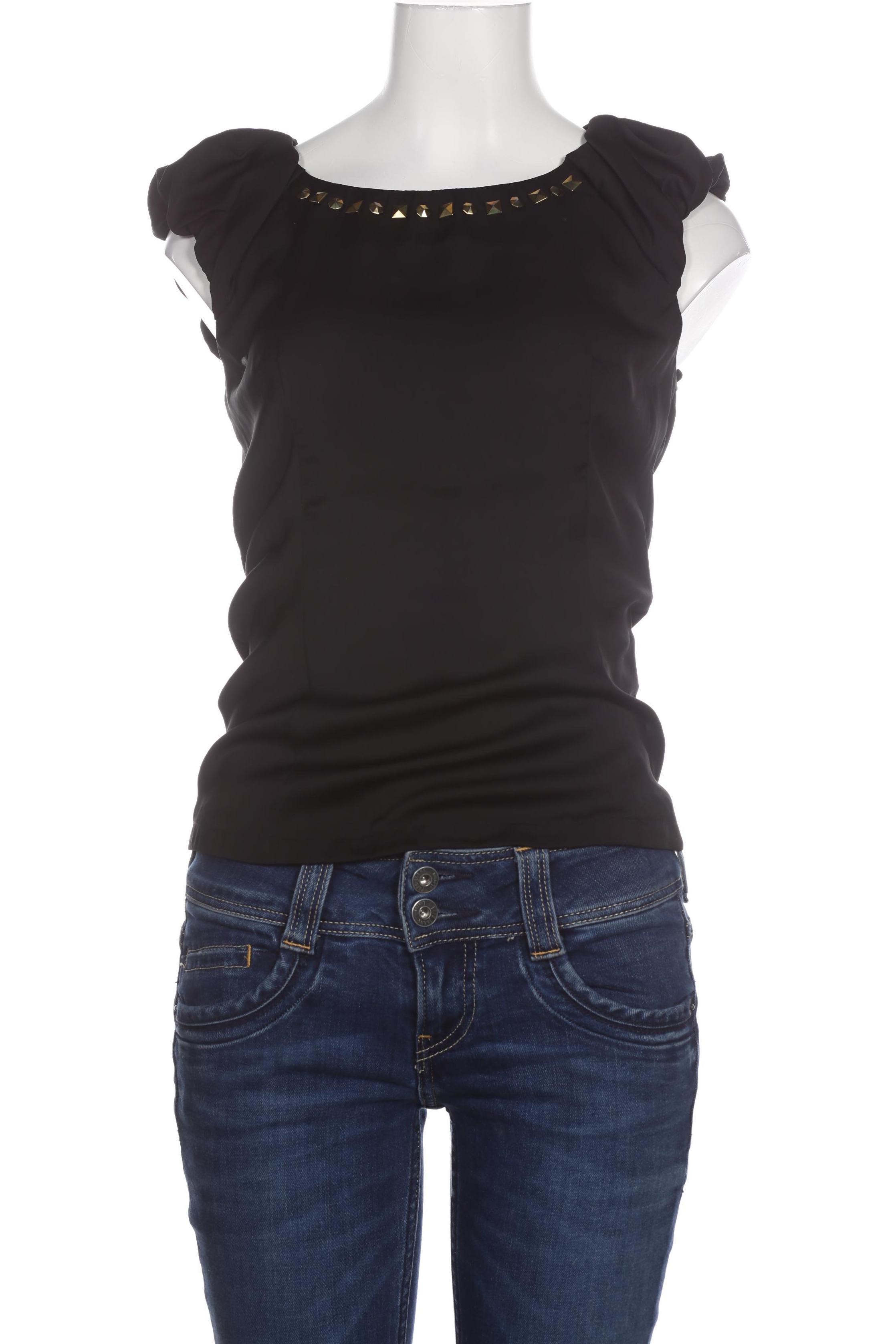 

Fornarina Damen Bluse, schwarz, Gr.