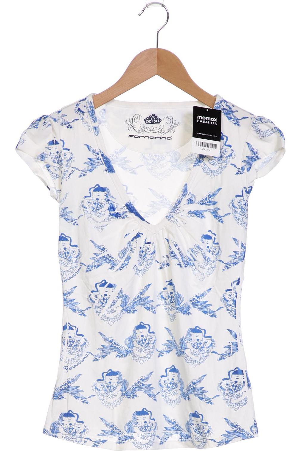 

Fornarina Damen T-Shirt, weiß, Gr. 36