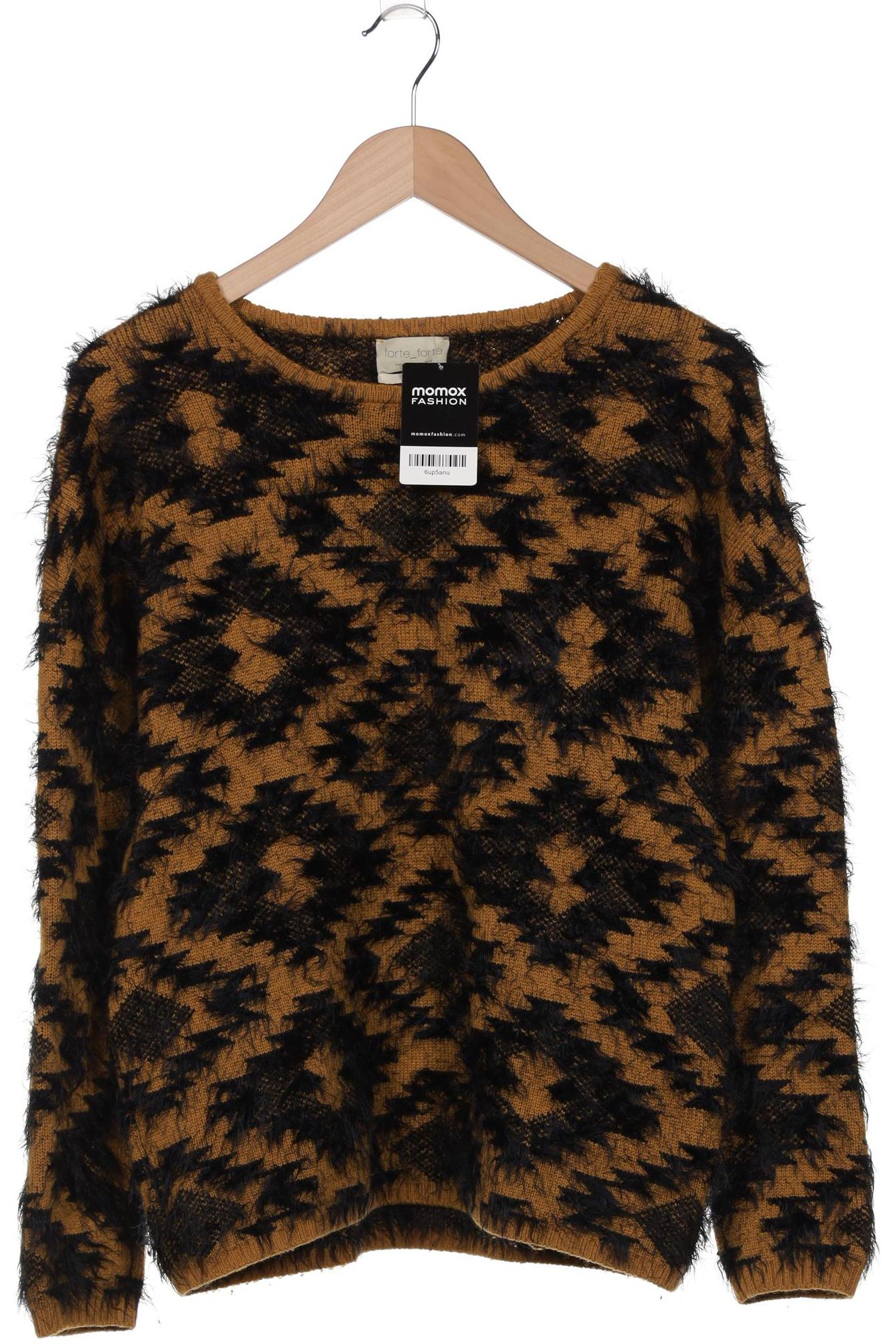 

Forte_Forte Damen Pullover, gelb, Gr. 42