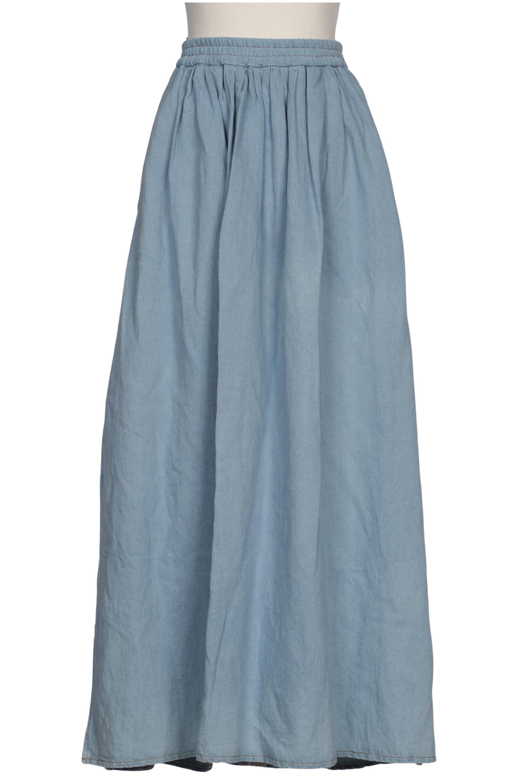 

Forte_Forte Damen Rock, hellblau, Gr. 24