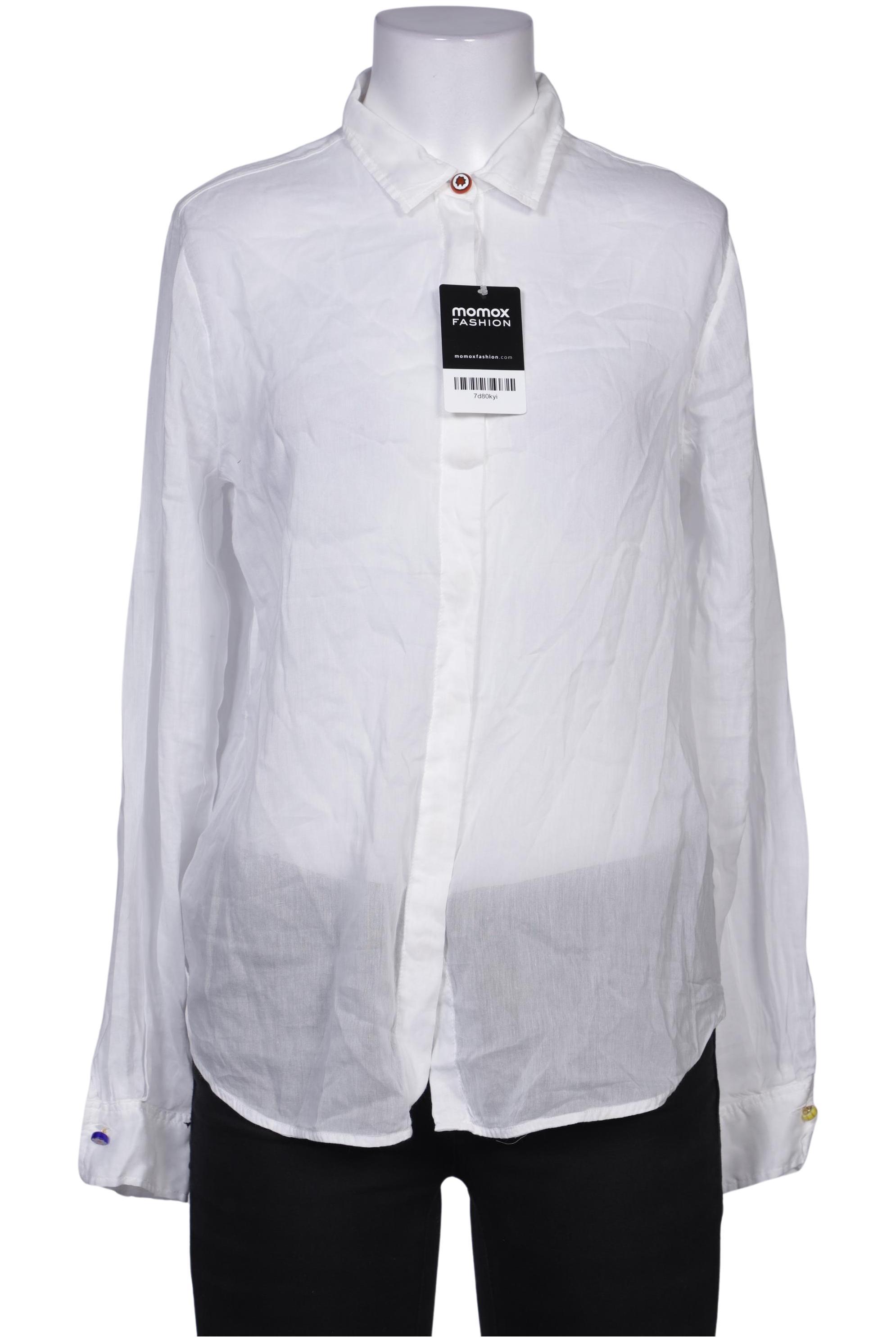 

Forte_Forte Damen Bluse, weiß, Gr. 38