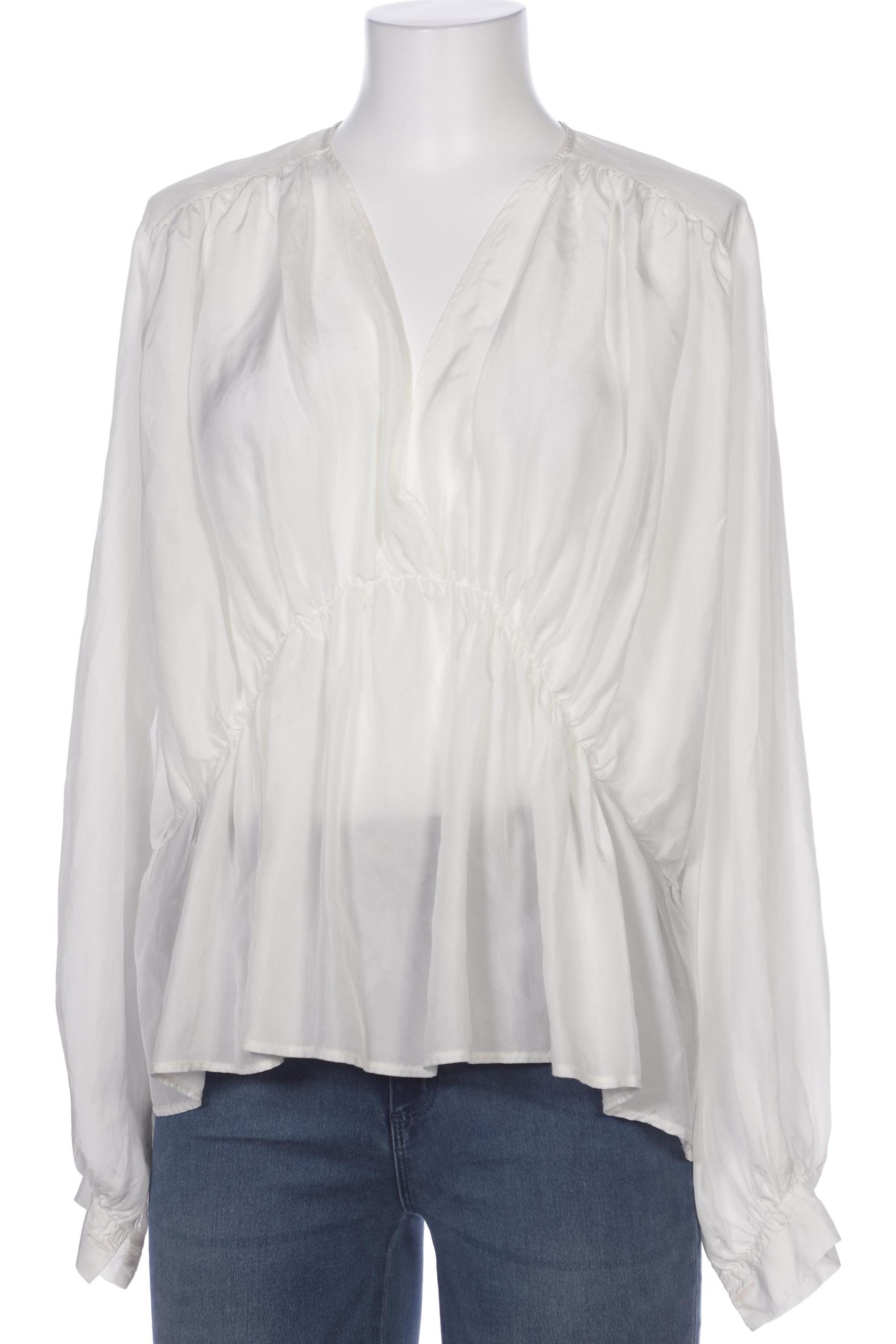 

Forte_Forte Damen Bluse, cremeweiß, Gr. 42