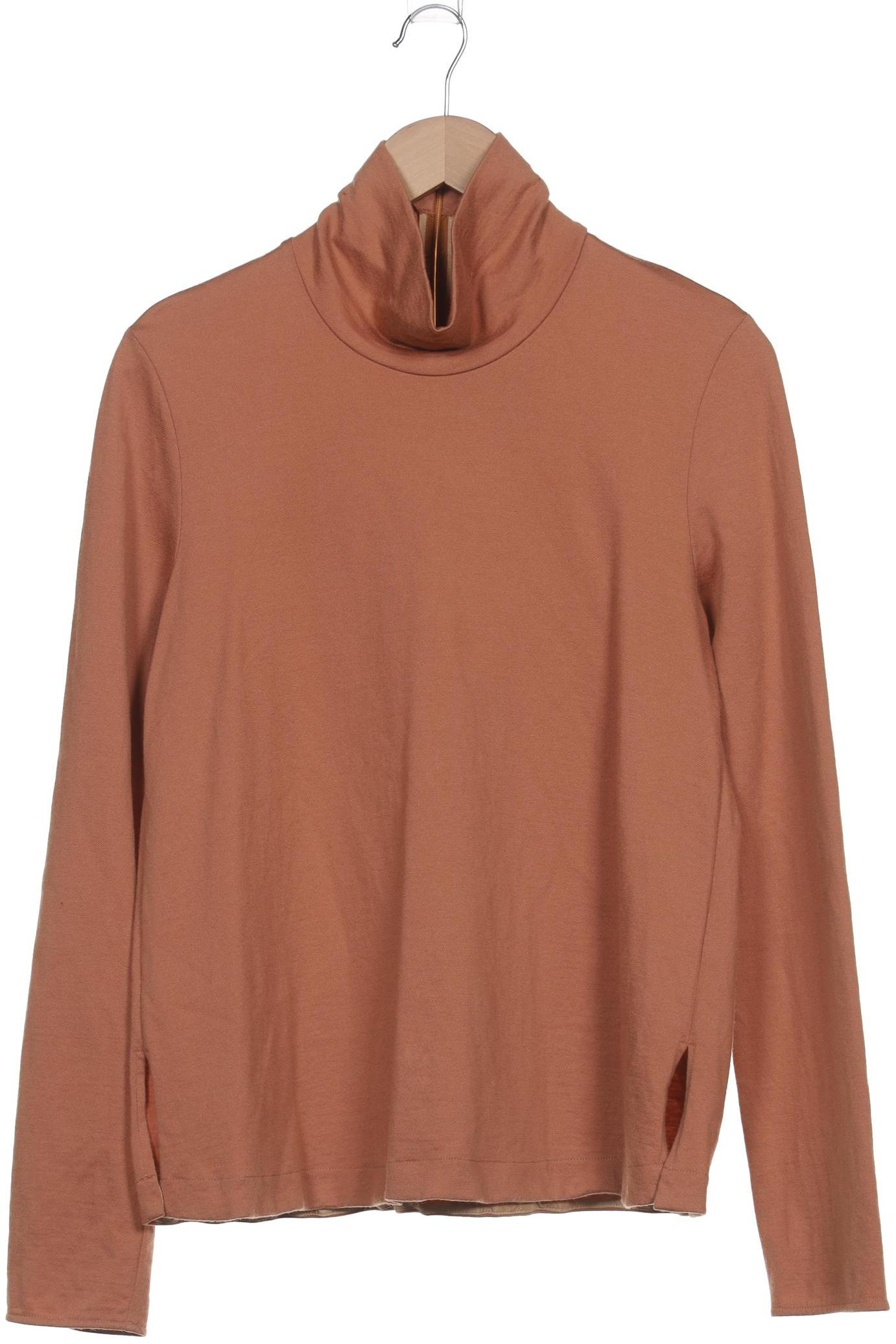 

Forte_Forte Damen Langarmshirt, orange, Gr. 38