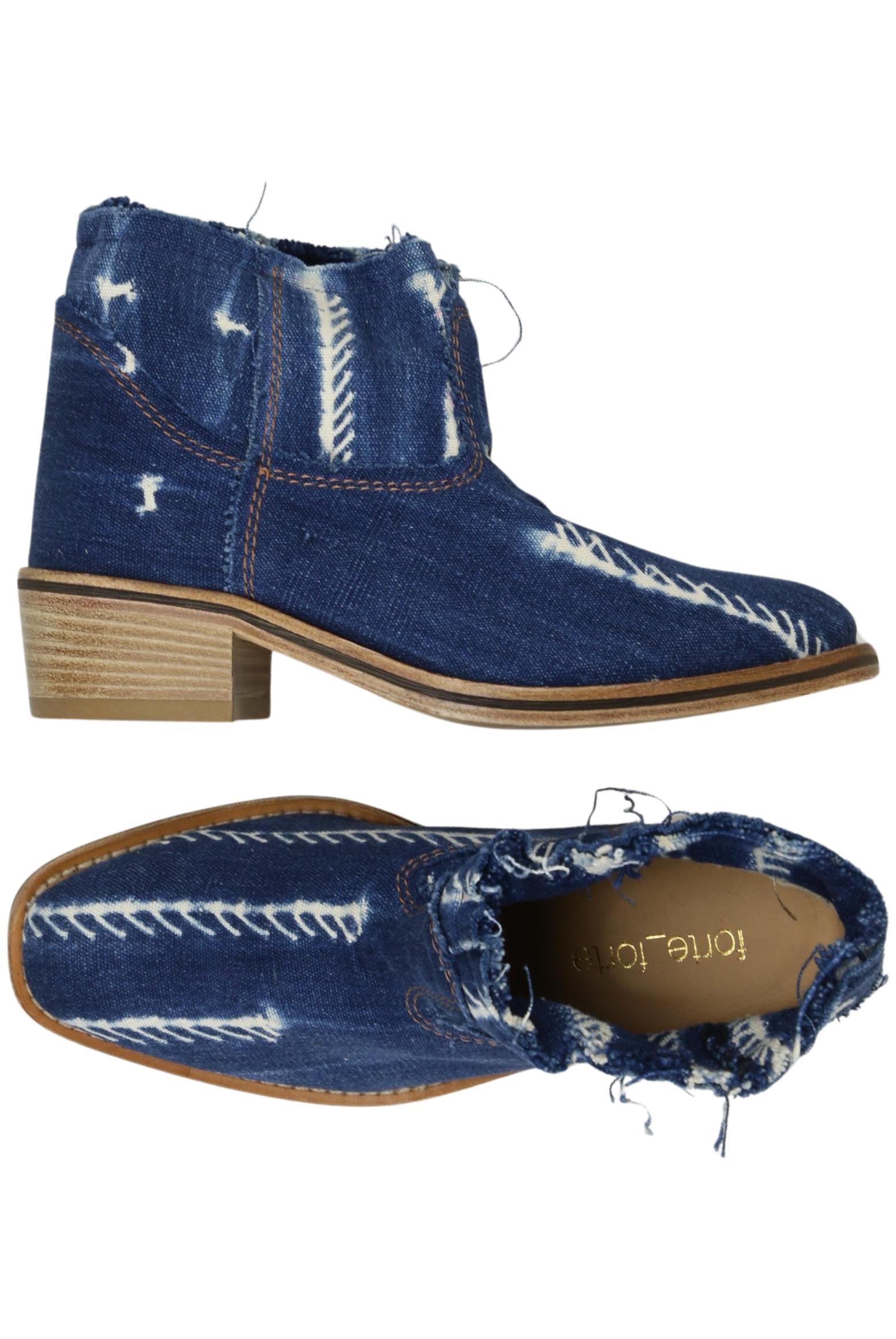 

Forte_Forte Damen Stiefelette, blau, Gr. 36