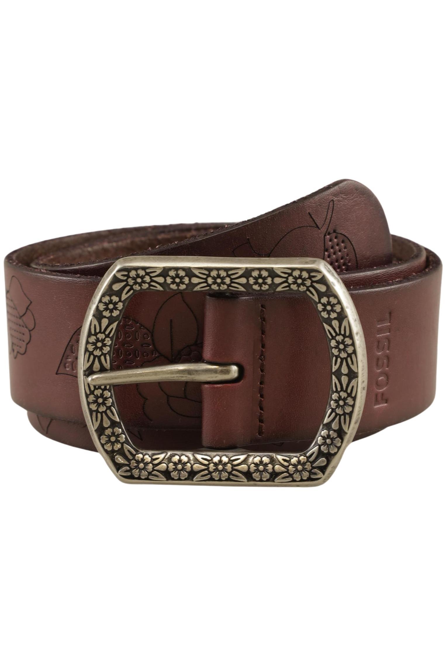 

Fossil Damen Gürtel, braun, Gr. 80