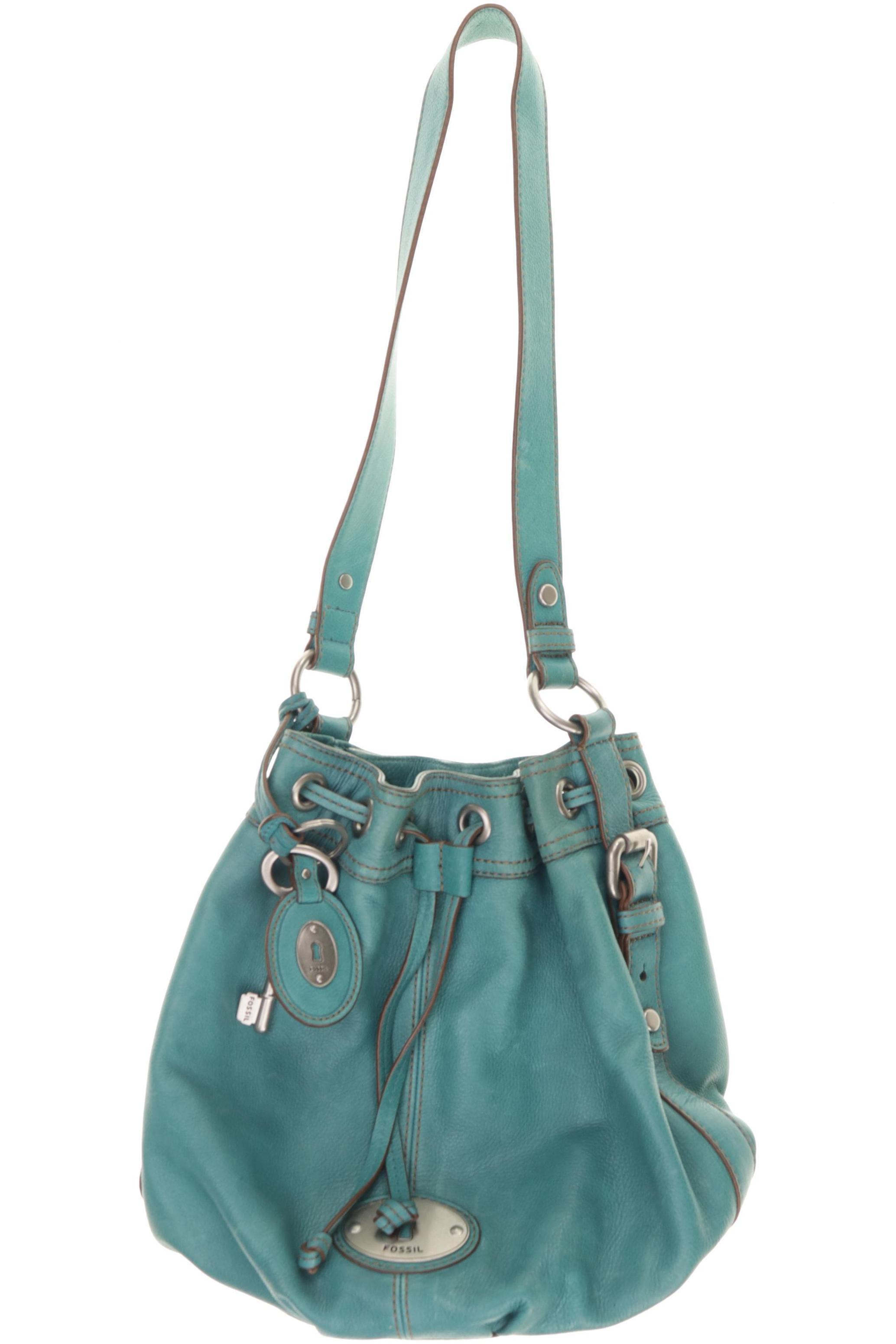 

Fossil Damen Handtasche, türkis, Gr.