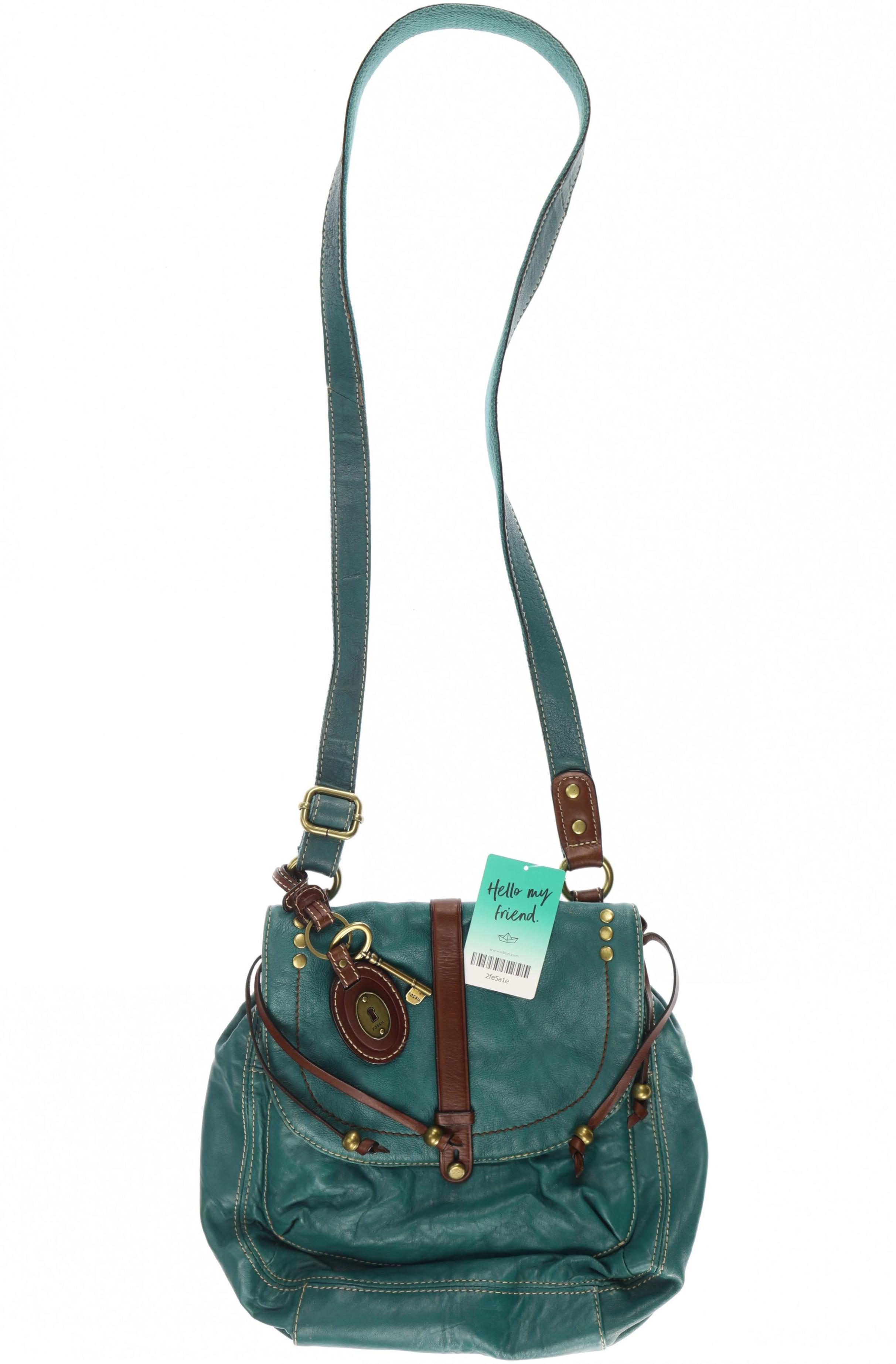 

Fossil Damen Handtasche, türkis, Gr.