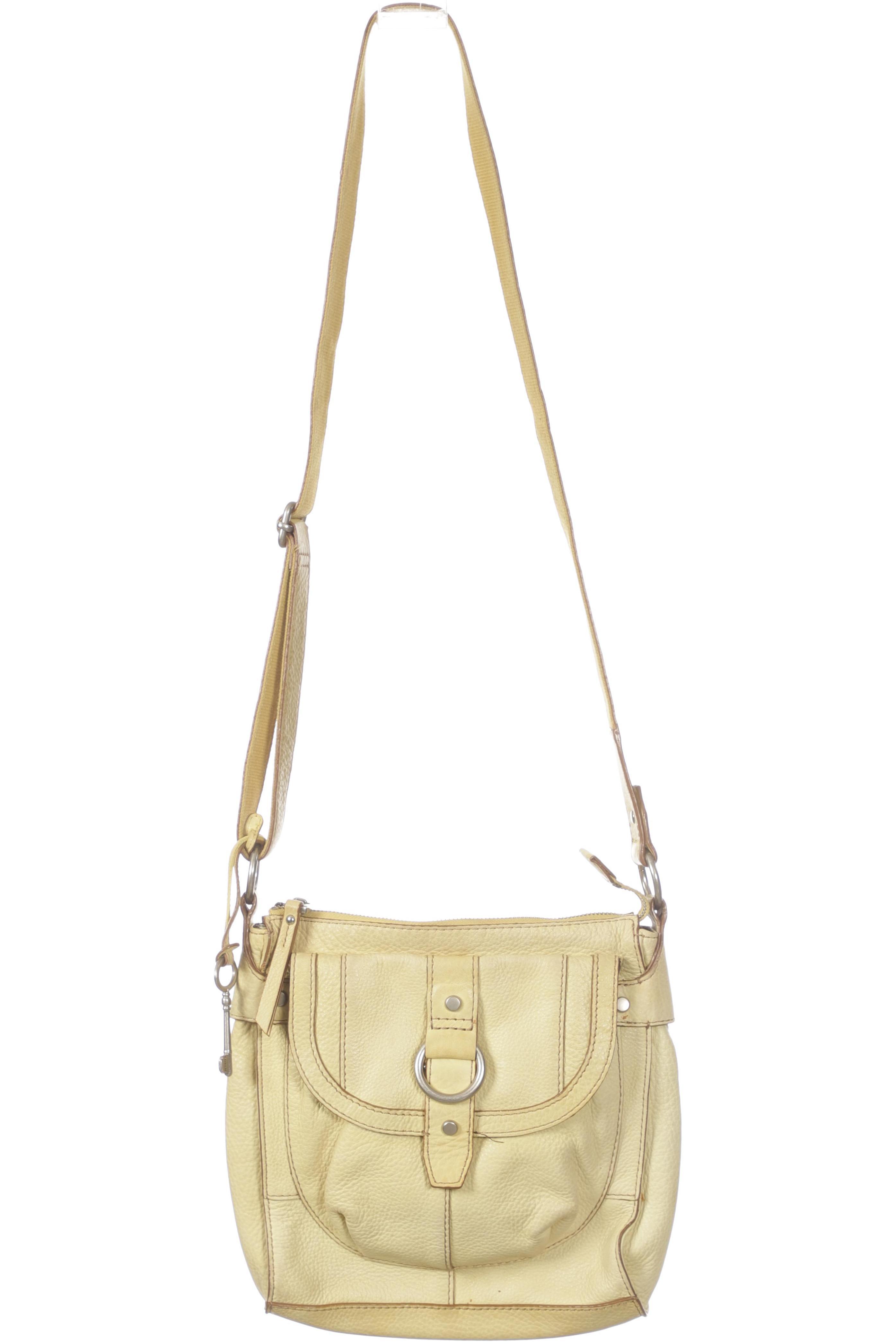 

Fossil Damen Handtasche, gelb, Gr.