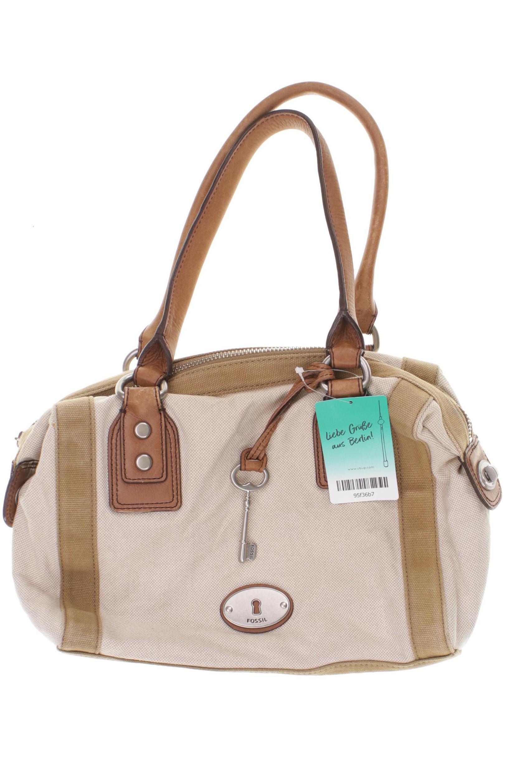 

Fossil Damen Handtasche, beige, Gr.
