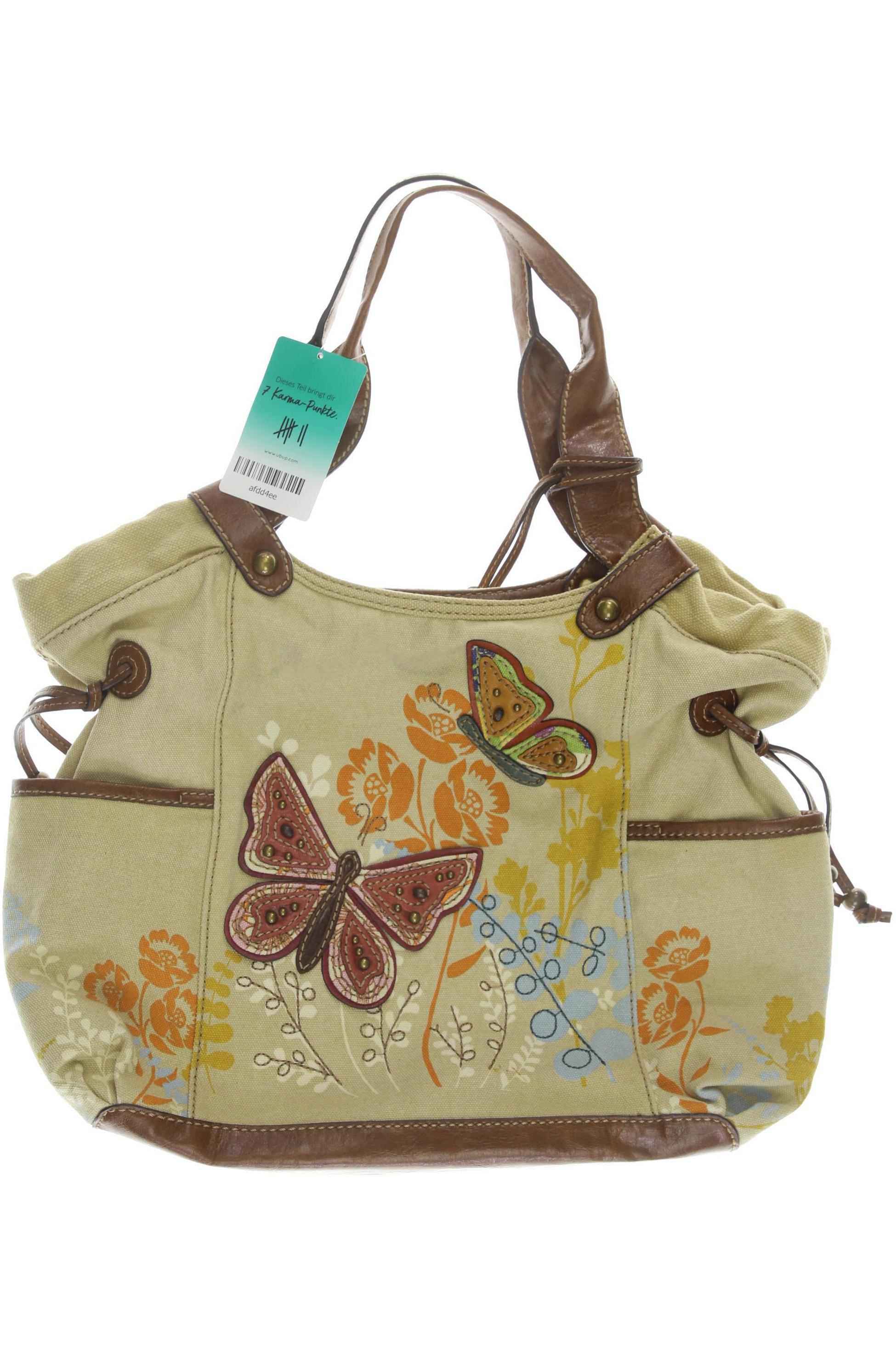 

Fossil Damen Handtasche, beige, Gr.