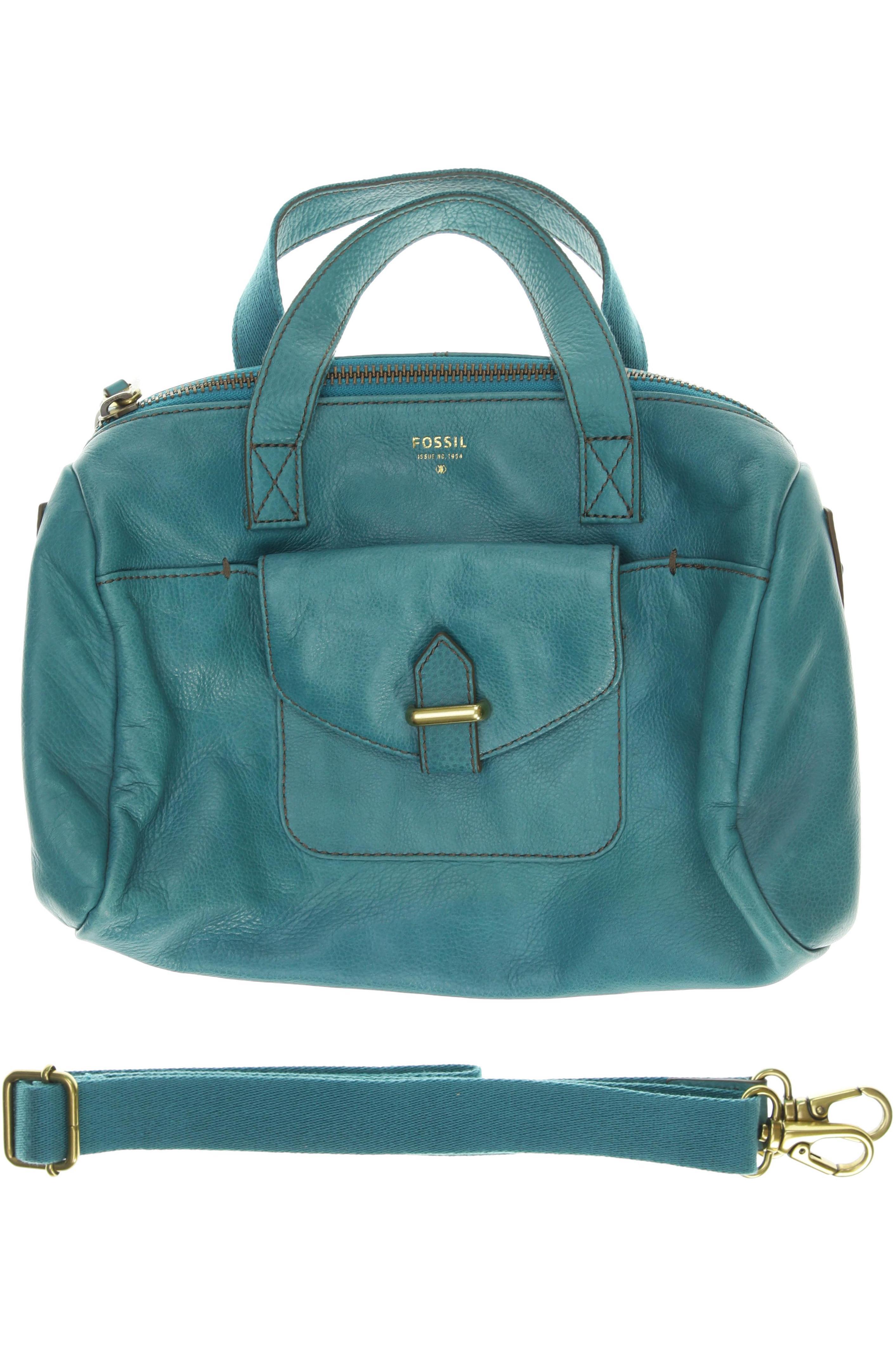 

Fossil Damen Handtasche, türkis, Gr.