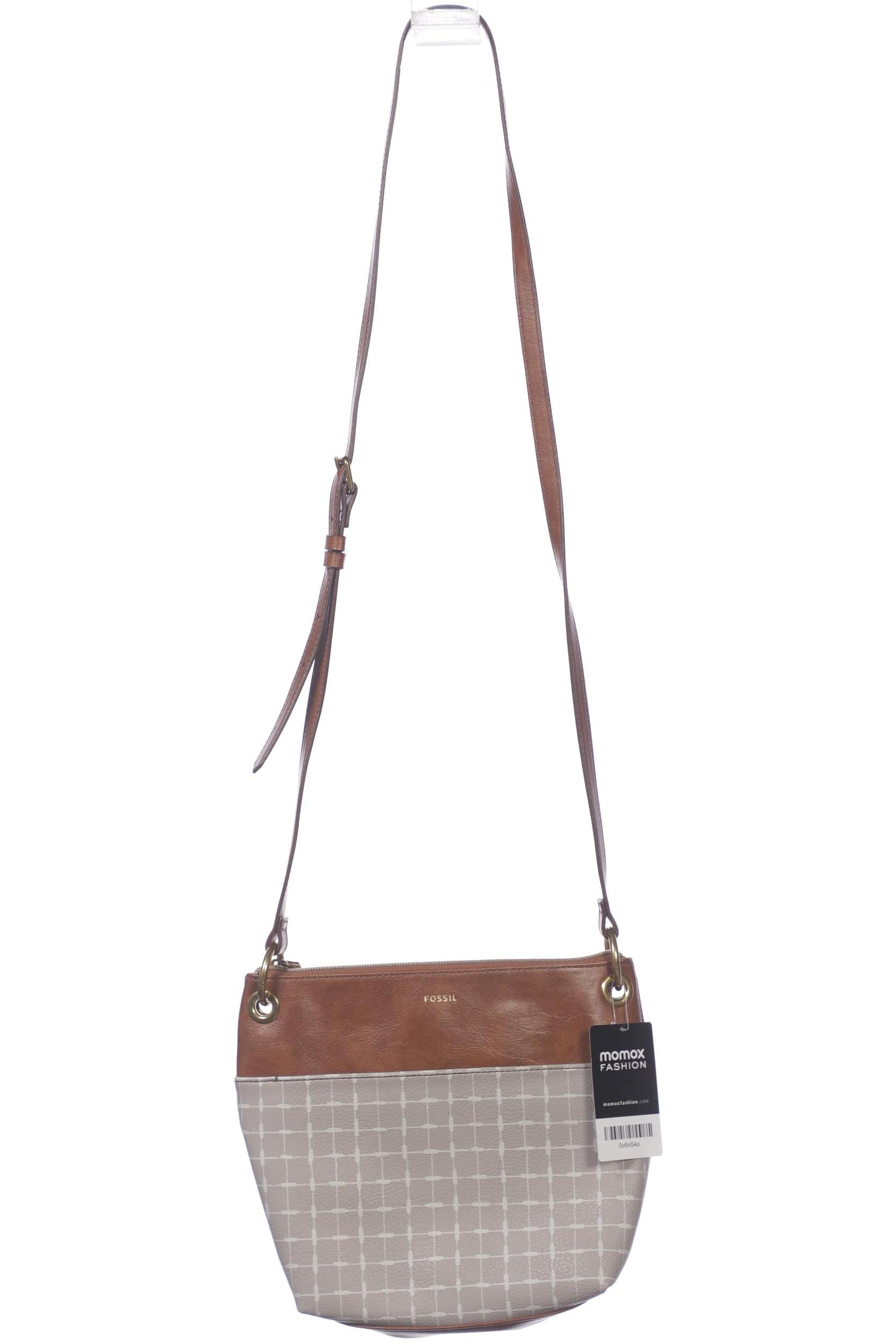 

Fossil Damen Handtasche, beige, Gr.