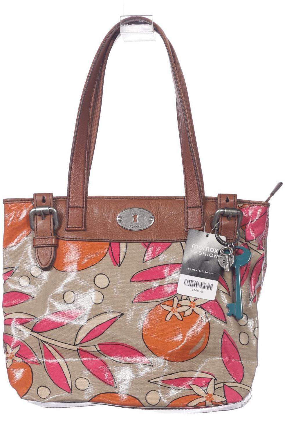 

Fossil Damen Handtasche, beige, Gr.