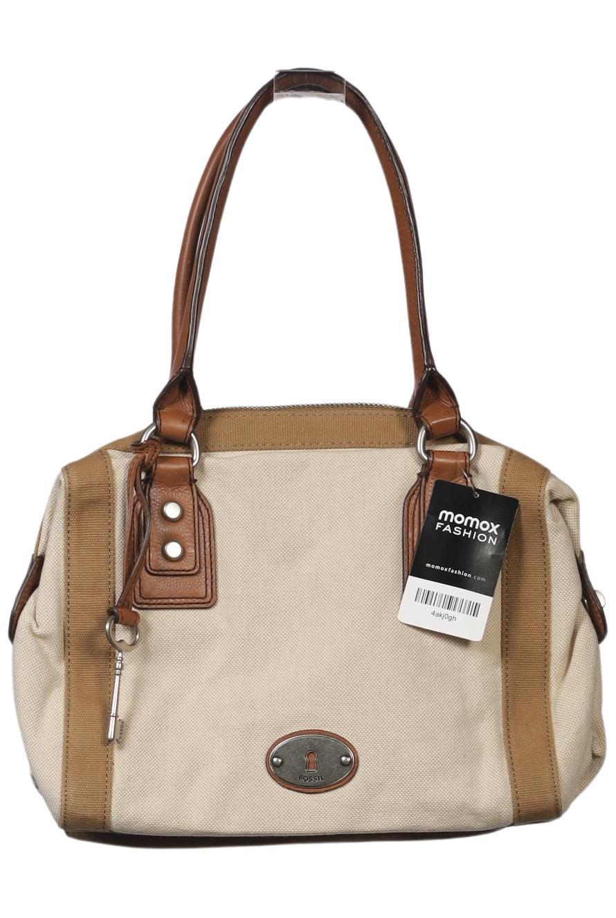 

Fossil Damen Handtasche, beige, Gr.