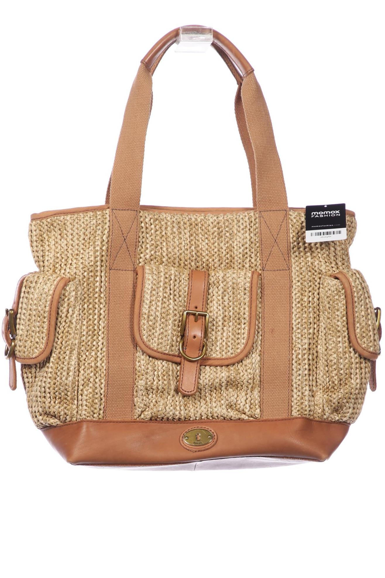 

Fossil Damen Handtasche, beige, Gr.