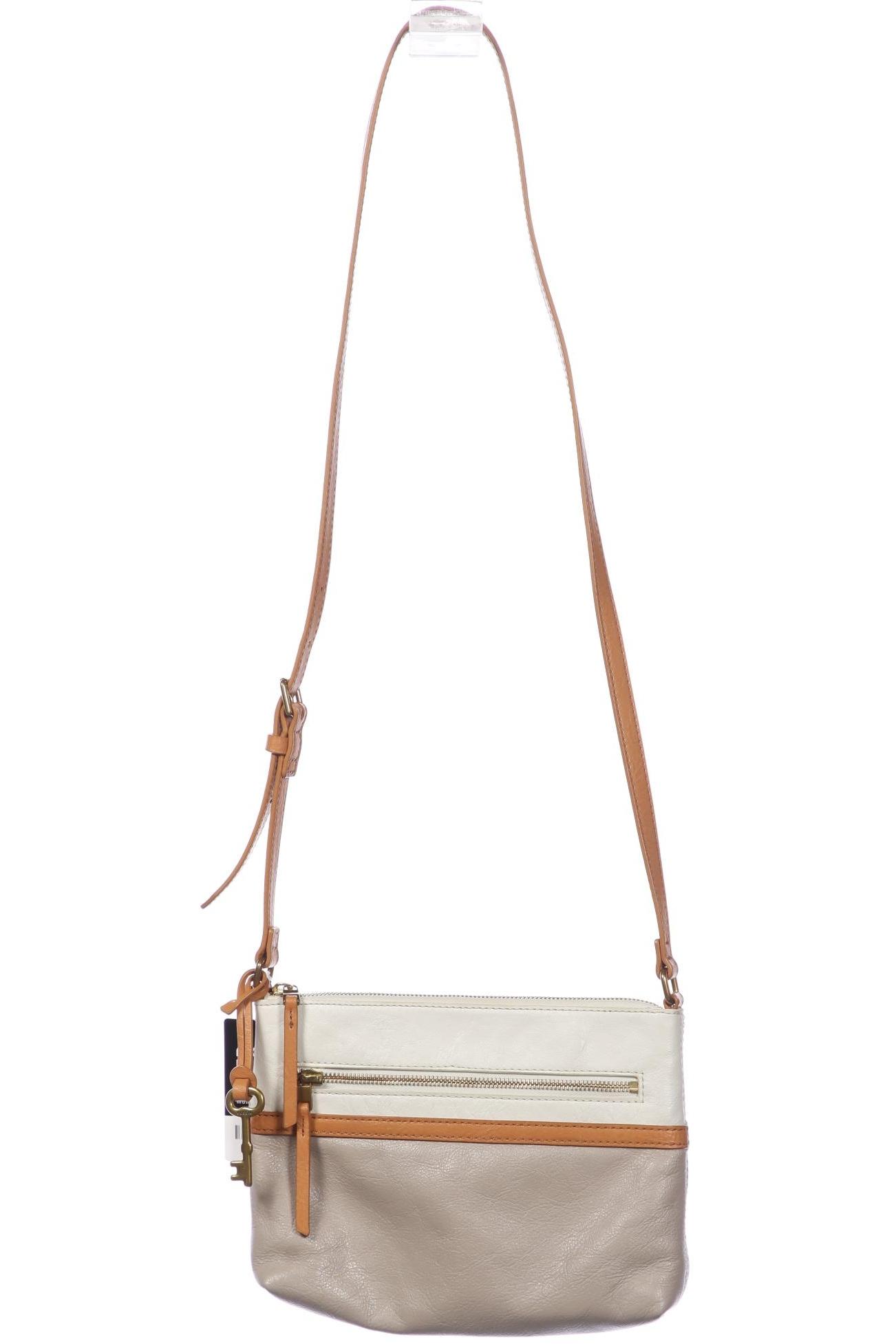 

Fossil Damen Handtasche, beige, Gr.