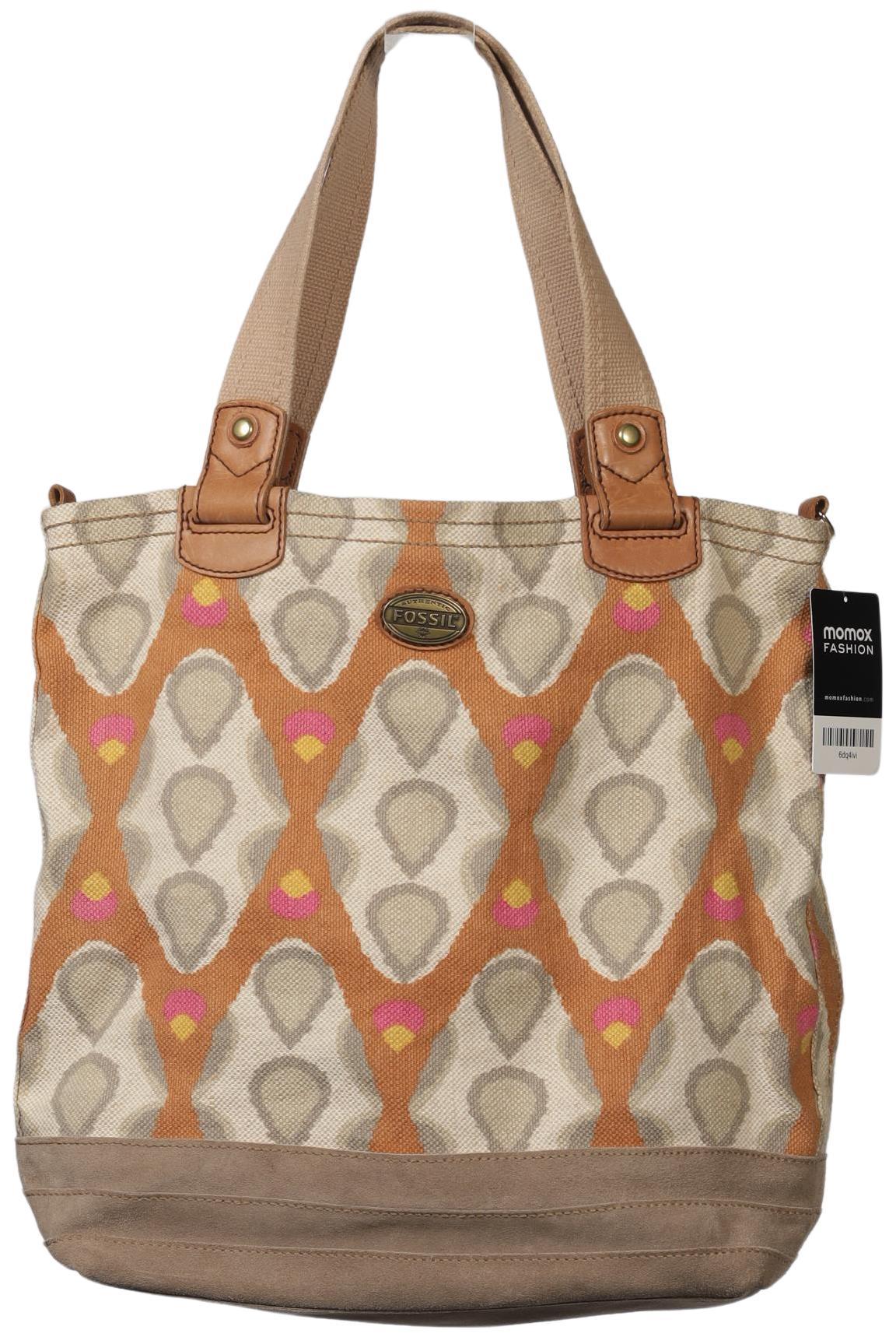 

Fossil Damen Handtasche, beige, Gr.