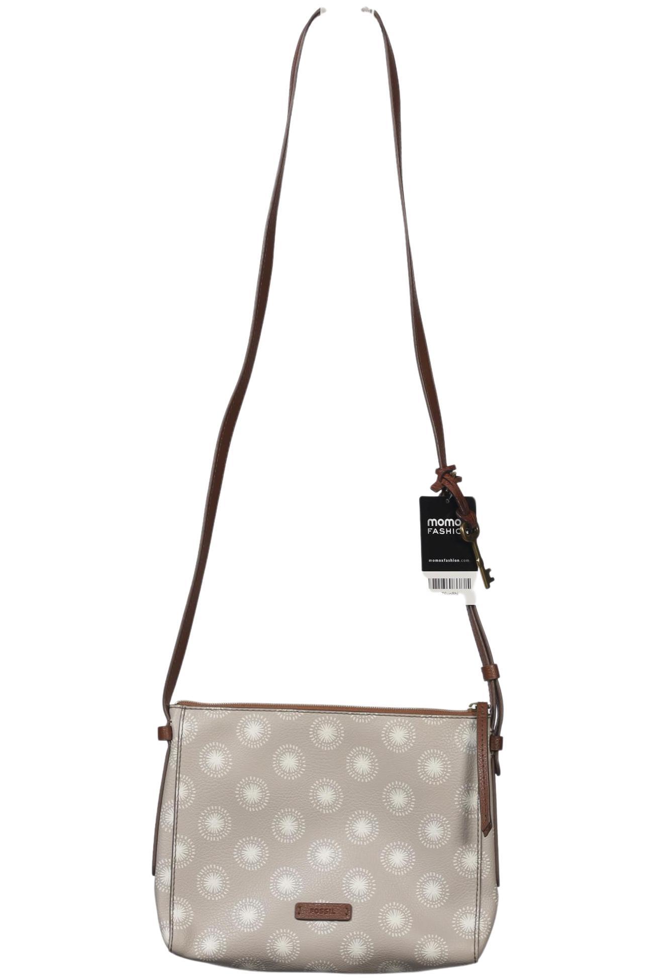 

Fossil Damen Handtasche, beige, Gr.