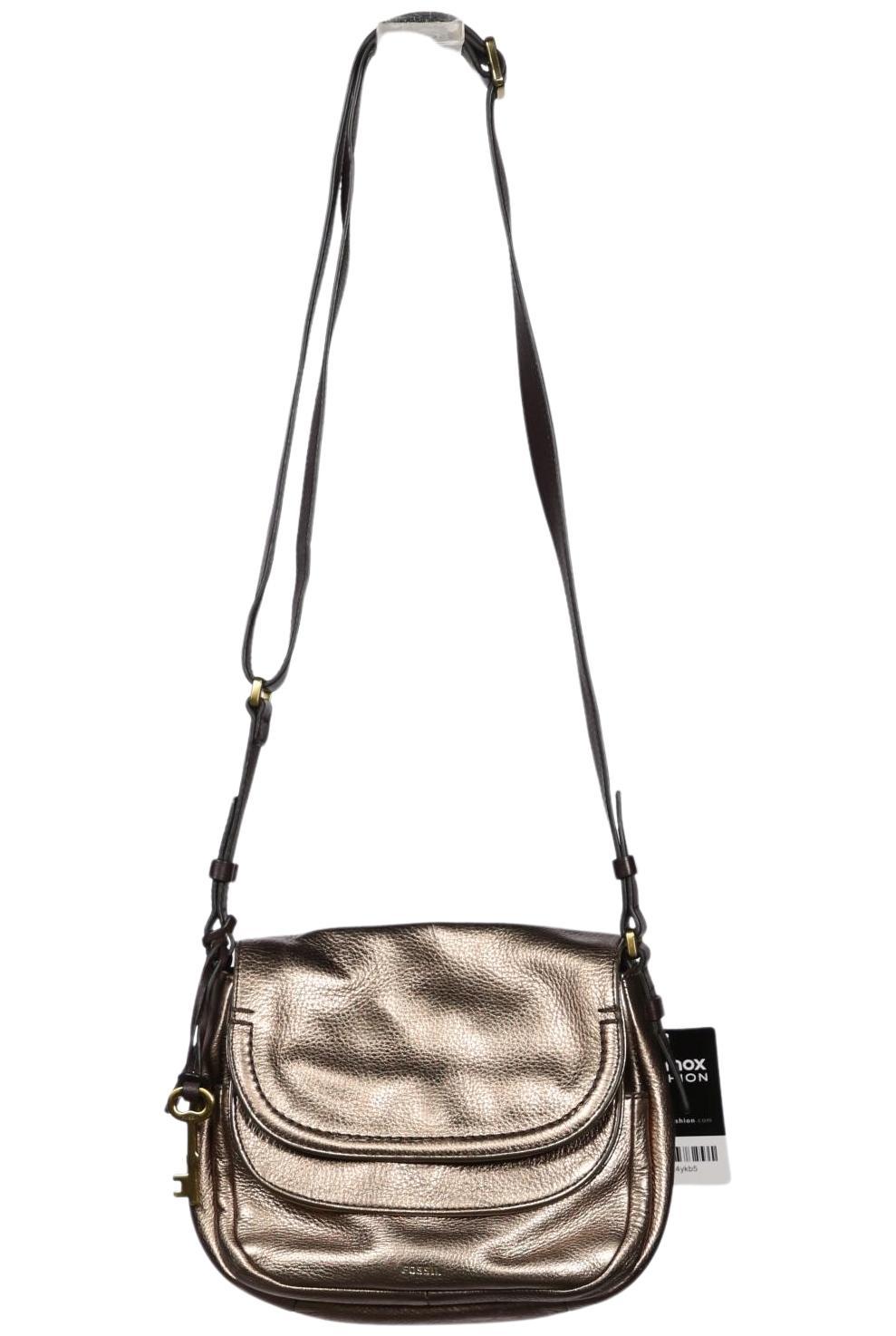 

Fossil Damen Handtasche, gold, Gr.