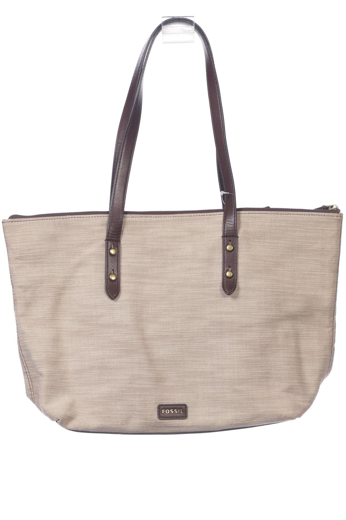 

Fossil Damen Handtasche, beige, Gr.