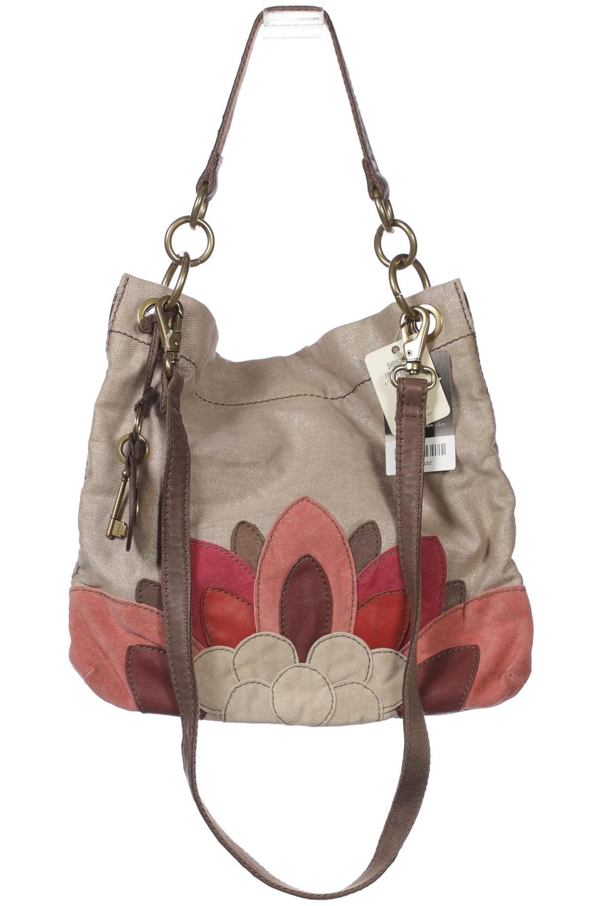 

Fossil Damen Handtasche, beige, Gr.