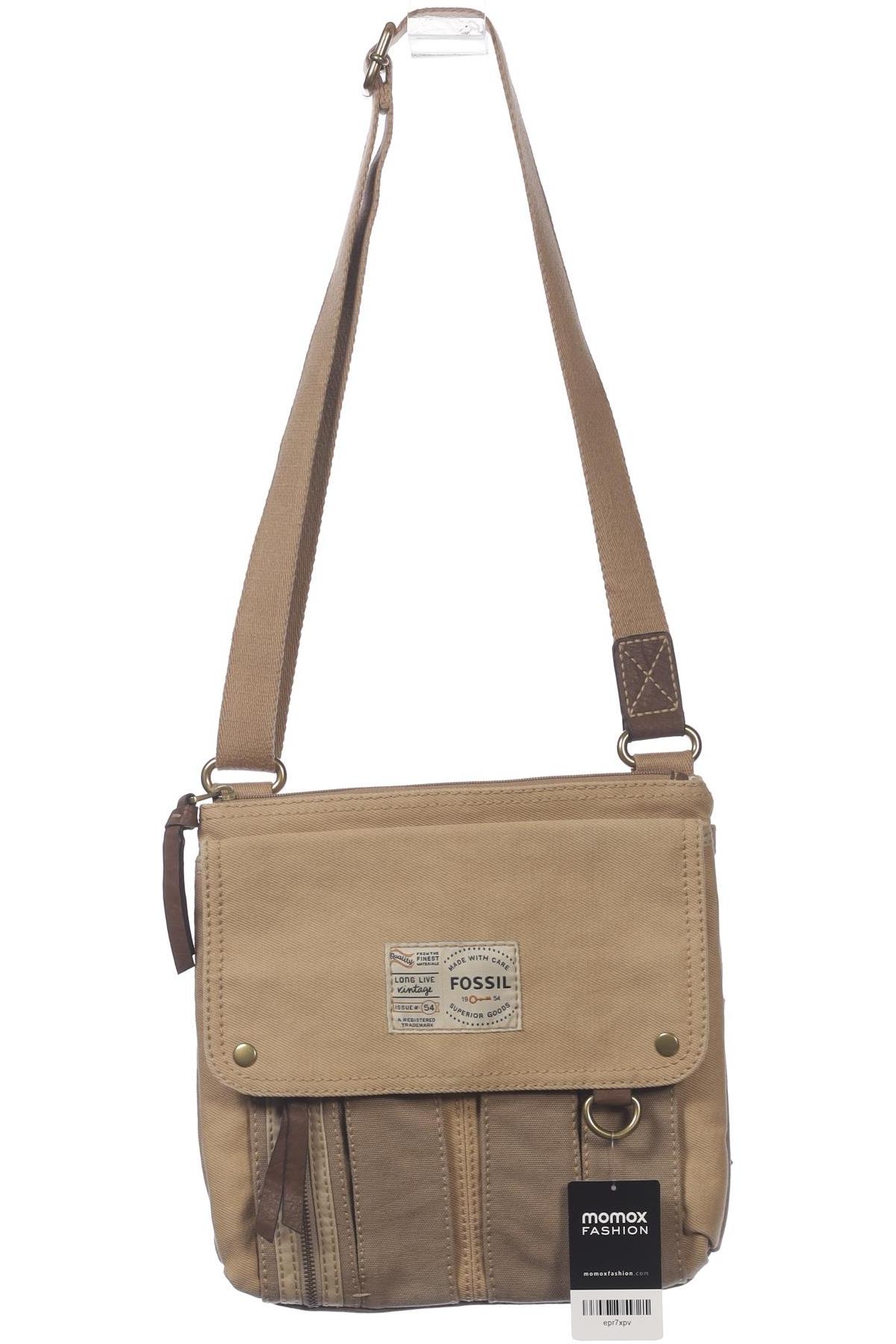 

Fossil Damen Handtasche, beige, Gr.