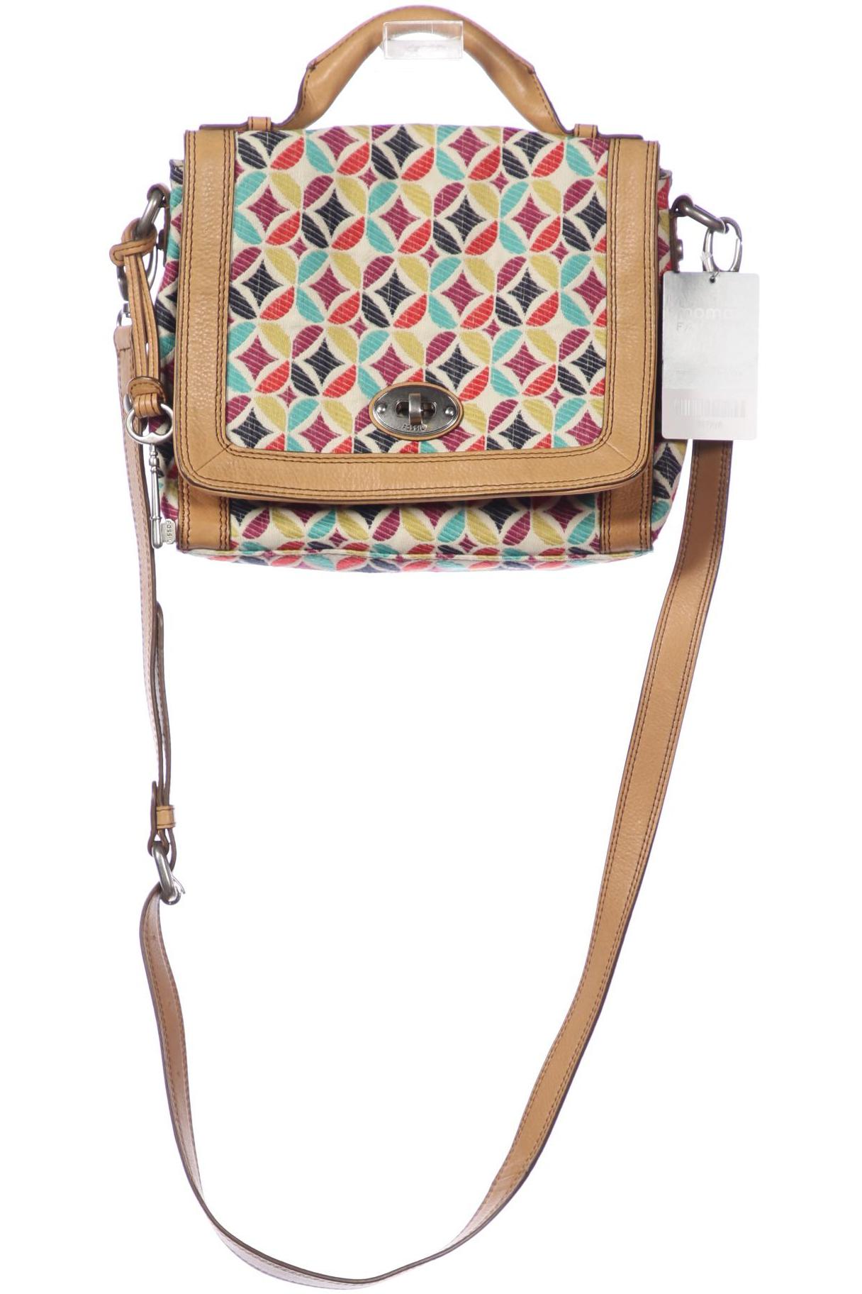 

Fossil Damen Handtasche, beige, Gr.