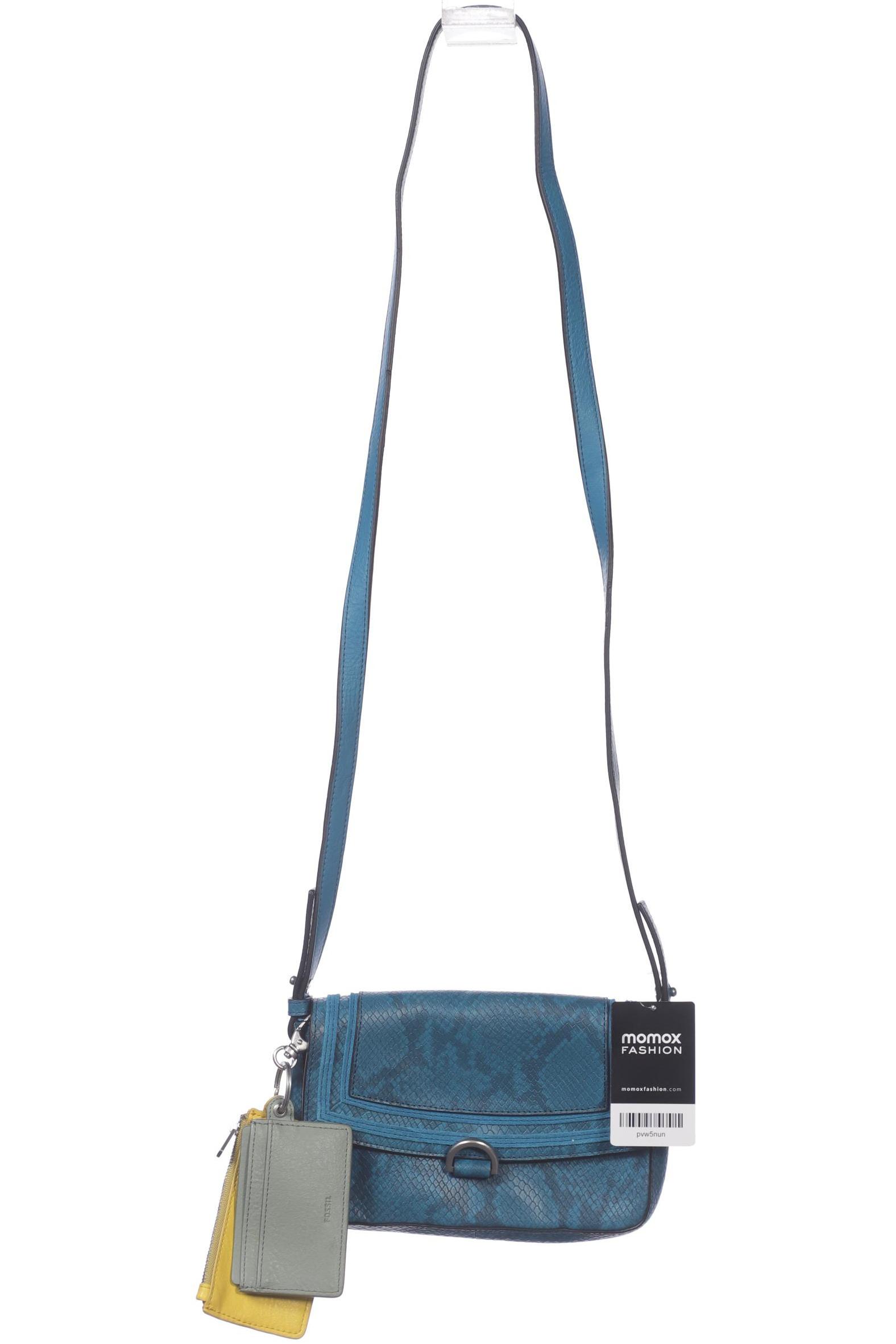 

Fossil Damen Handtasche, blau, Gr.