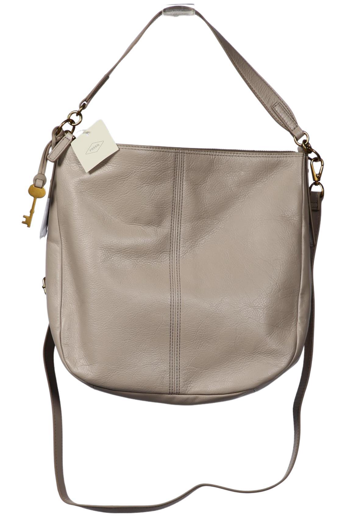

Fossil Damen Handtasche, beige, Gr.
