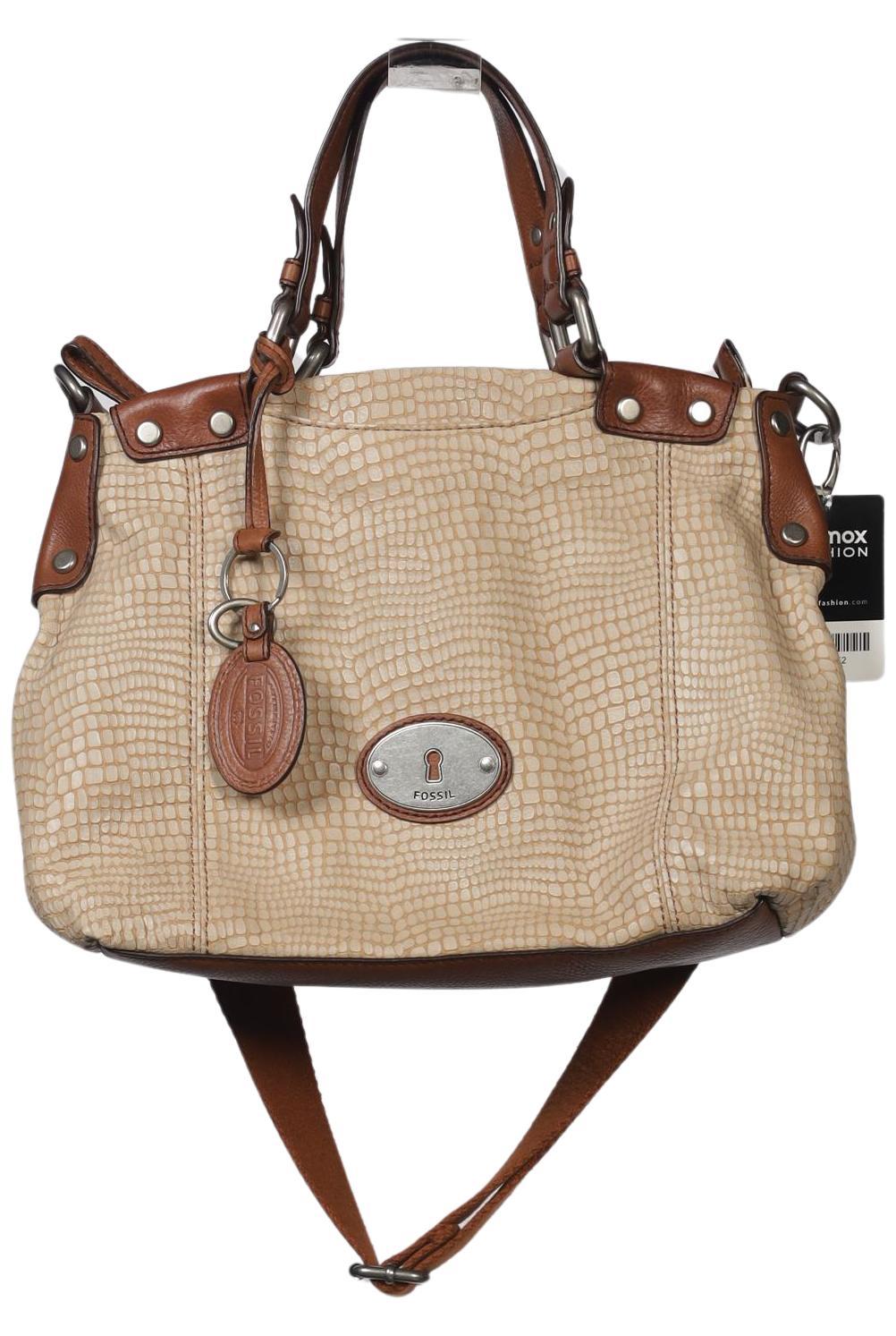 

Fossil Damen Handtasche, beige, Gr.