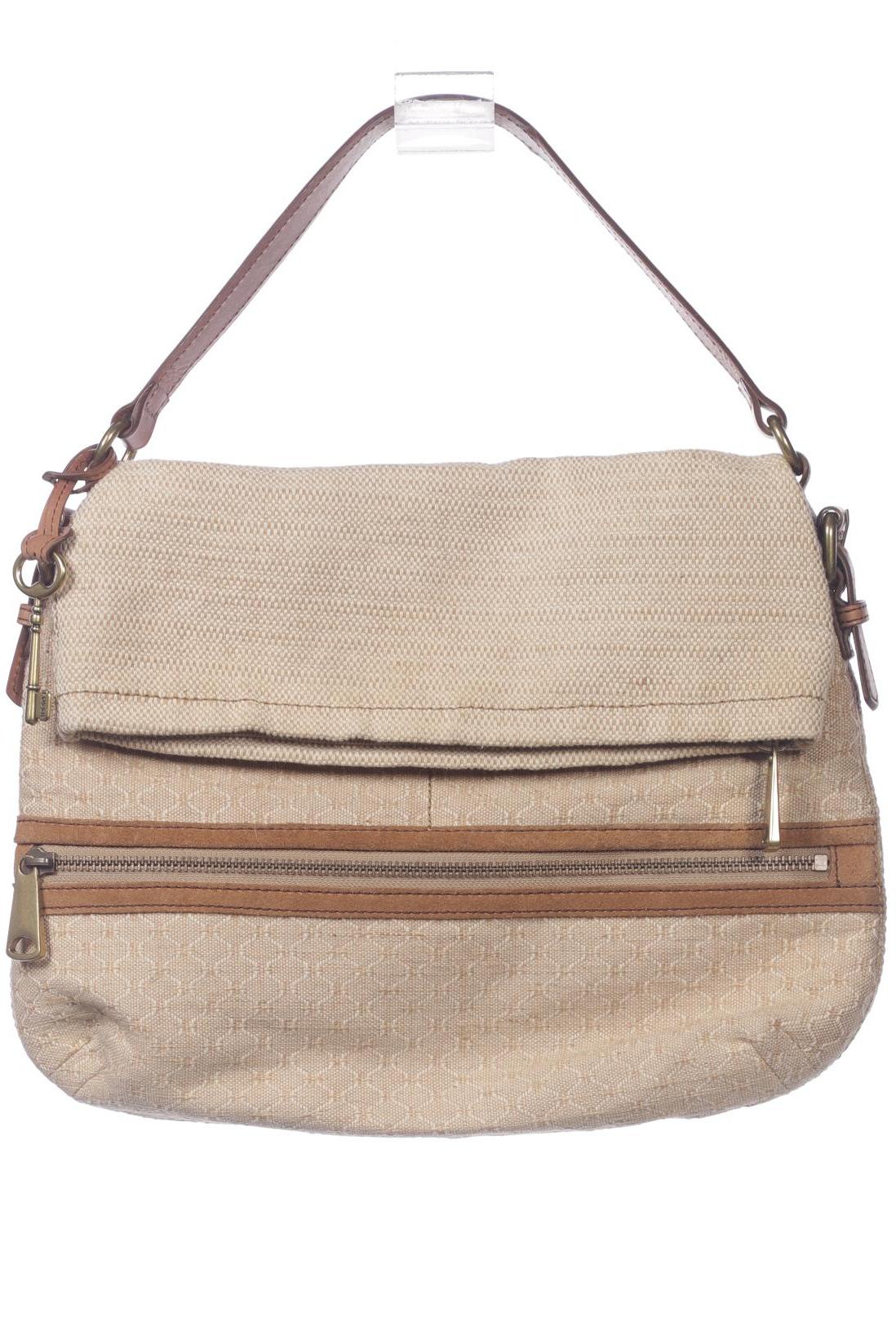

Fossil Damen Handtasche, beige, Gr.