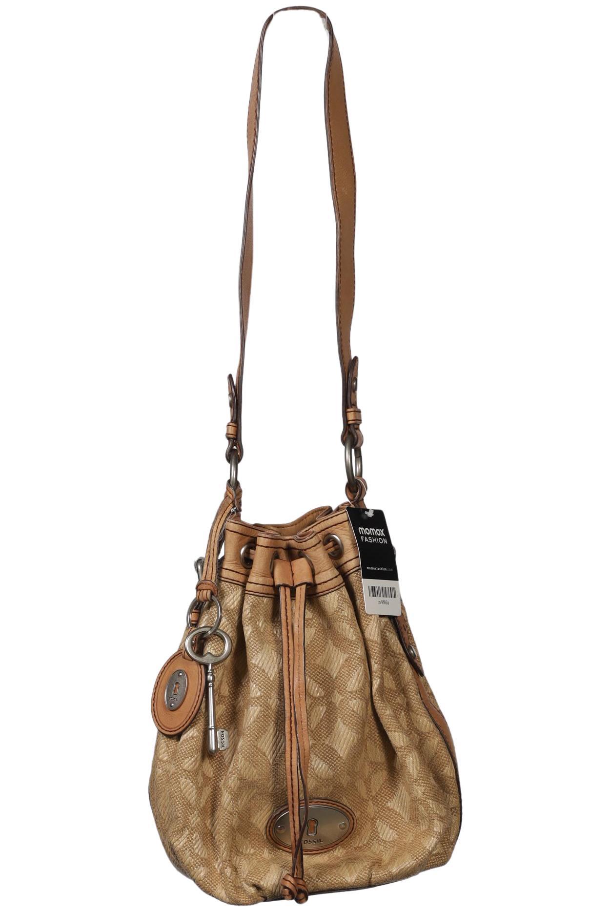 

Fossil Damen Handtasche, beige, Gr.